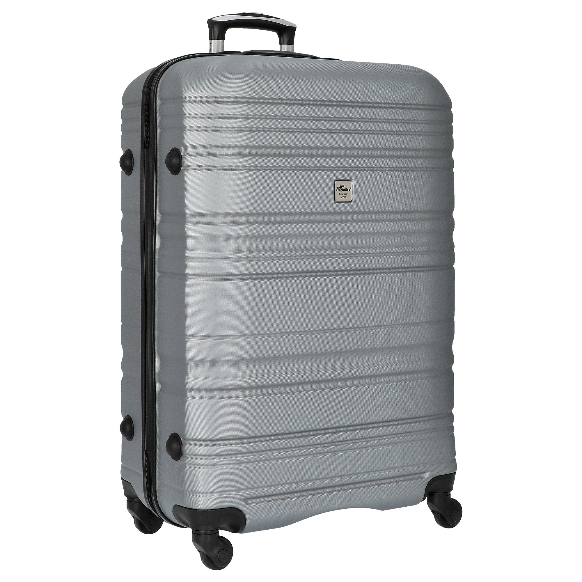 Paradise by CHECK.IN Santiago - 4-Rollen-Trolley 76 cm (silber) - Image 5