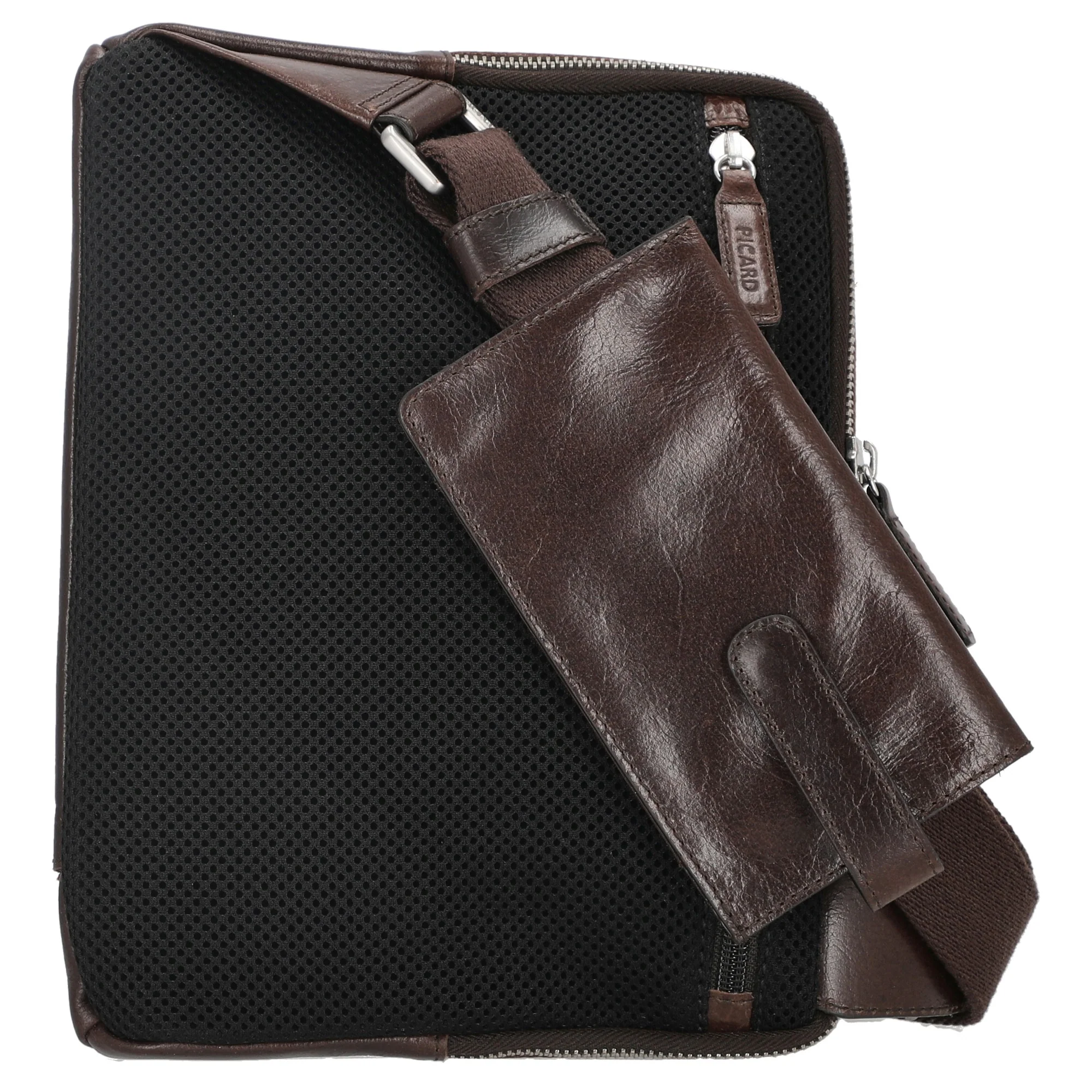 Picard Buddy - Umhängetasche 27 cm Büffelleder (cafe) - Image 4