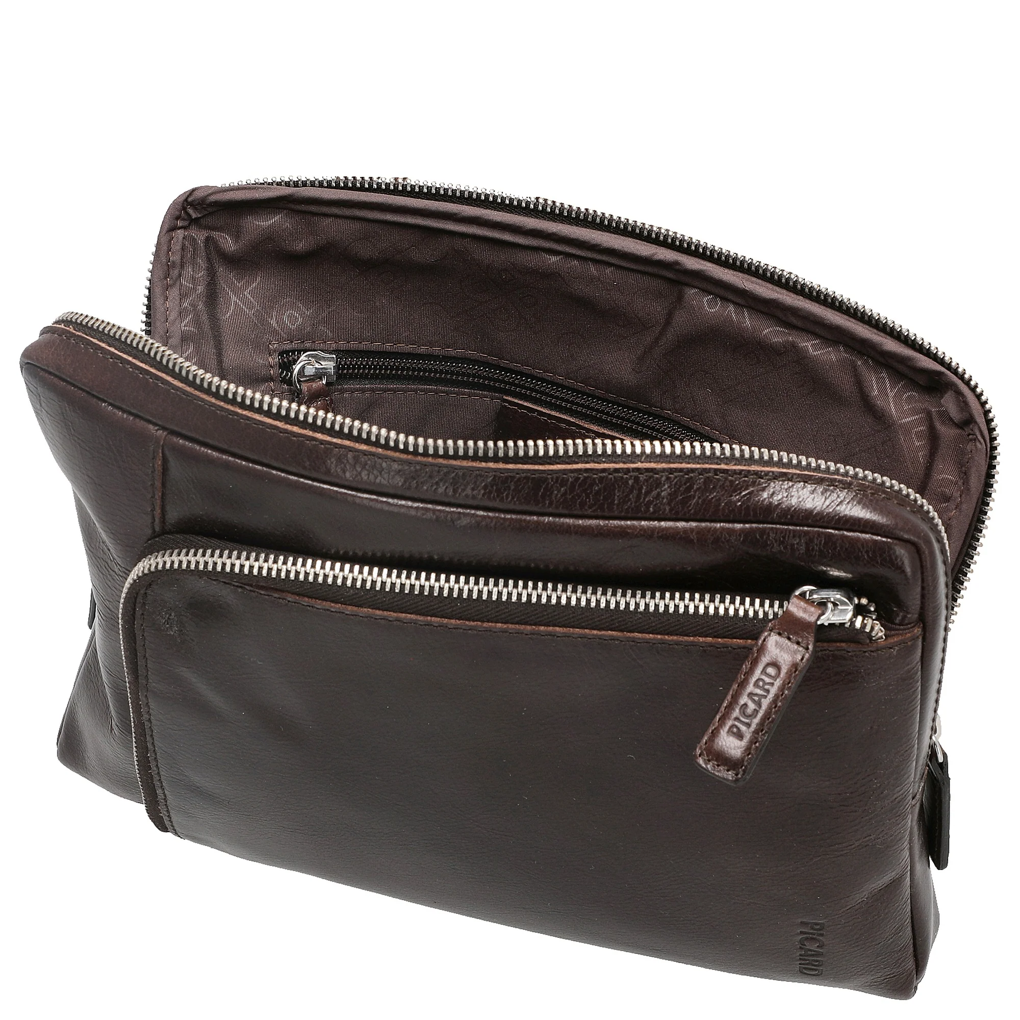 Picard Buddy - Umhängetasche 27 cm Büffelleder (cafe) - Image 6