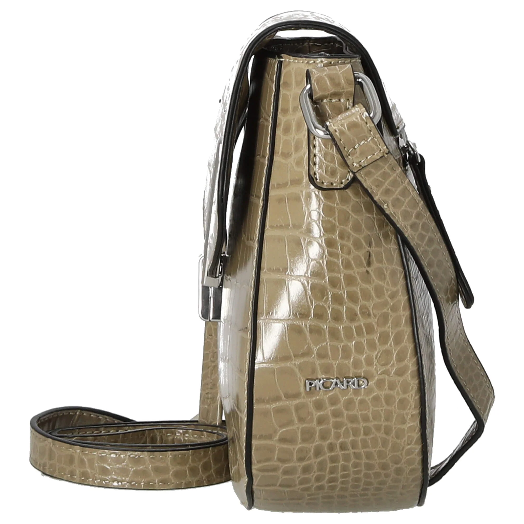 Picard Croco - Handtasche 24 cm Synthetik (cactus) - Image 3