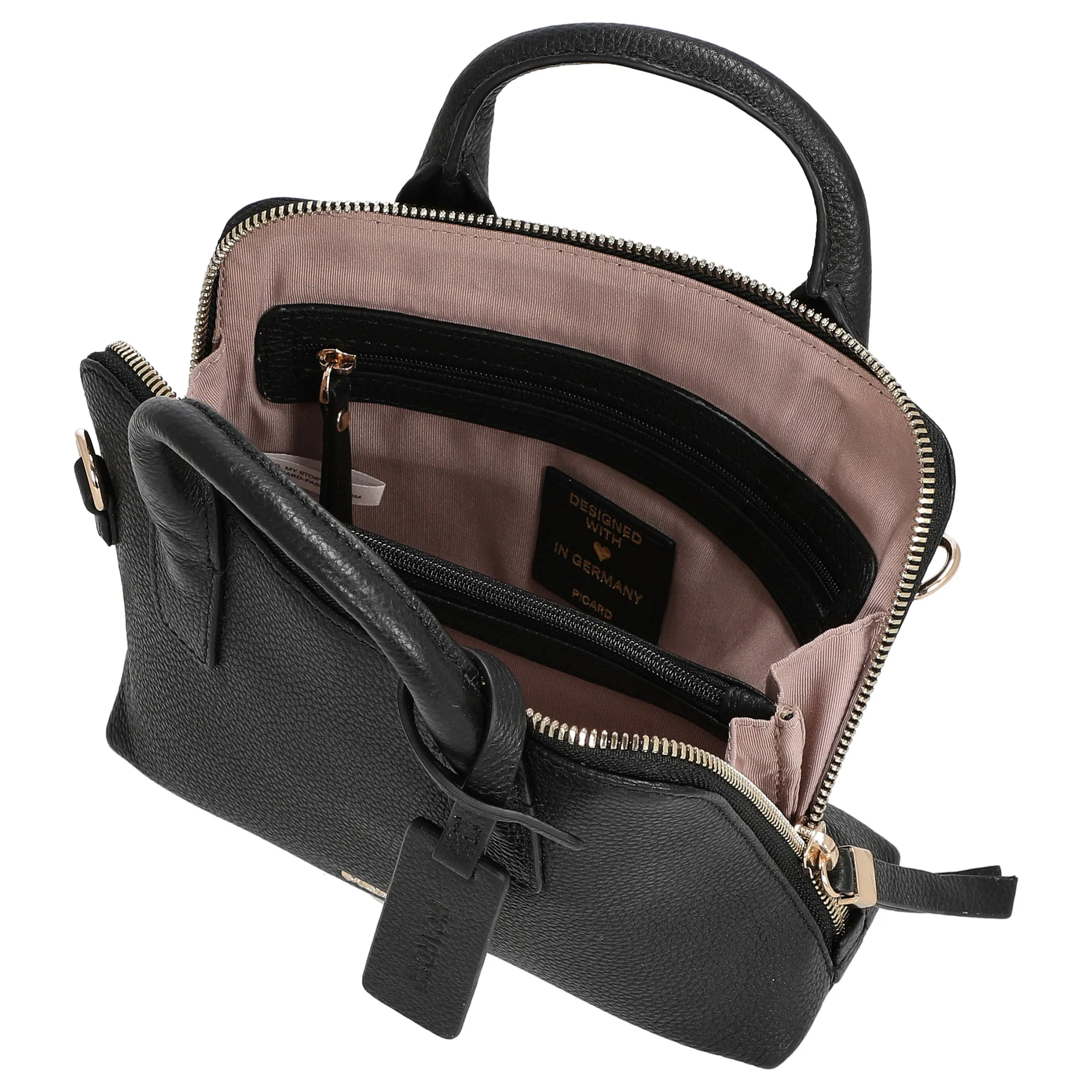 Picard Java - Henkeltasche 20 cm (schwarz) - Image 6