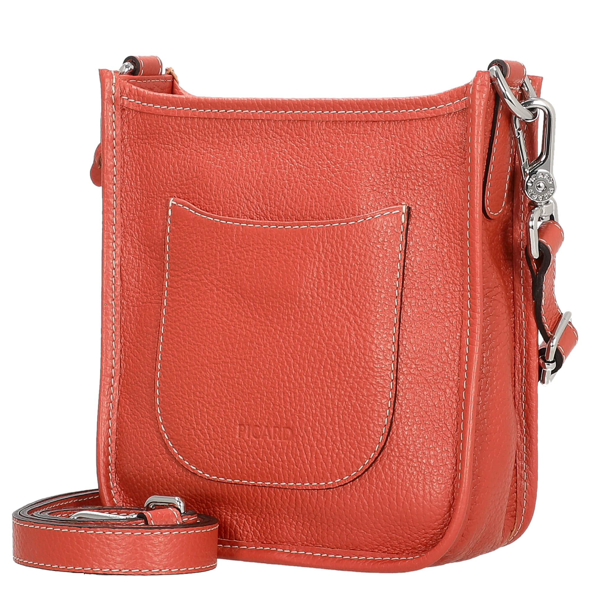 Picard Kronberg - Umhängetasche 19 cm Rindsleder (brick) - Image 2