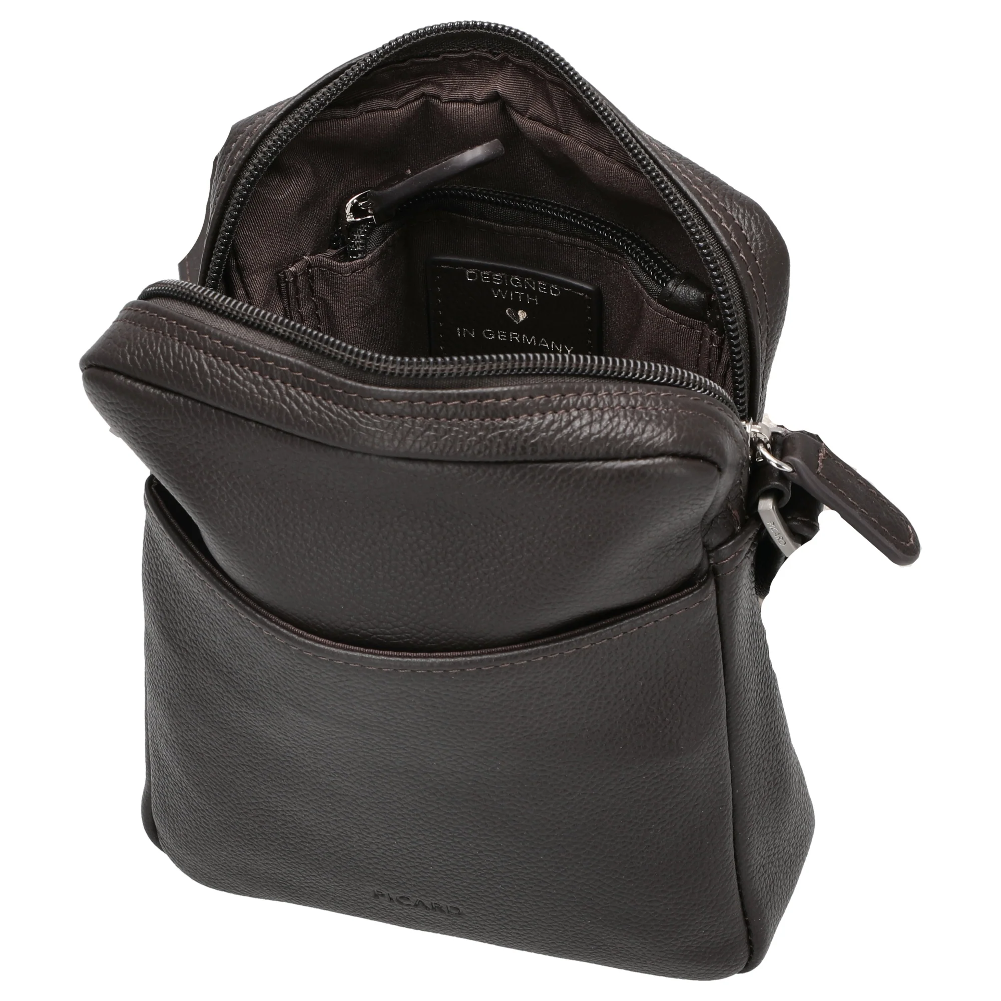 Picard Milano - Umhängetasche 15 cm (cafe) - Image 6