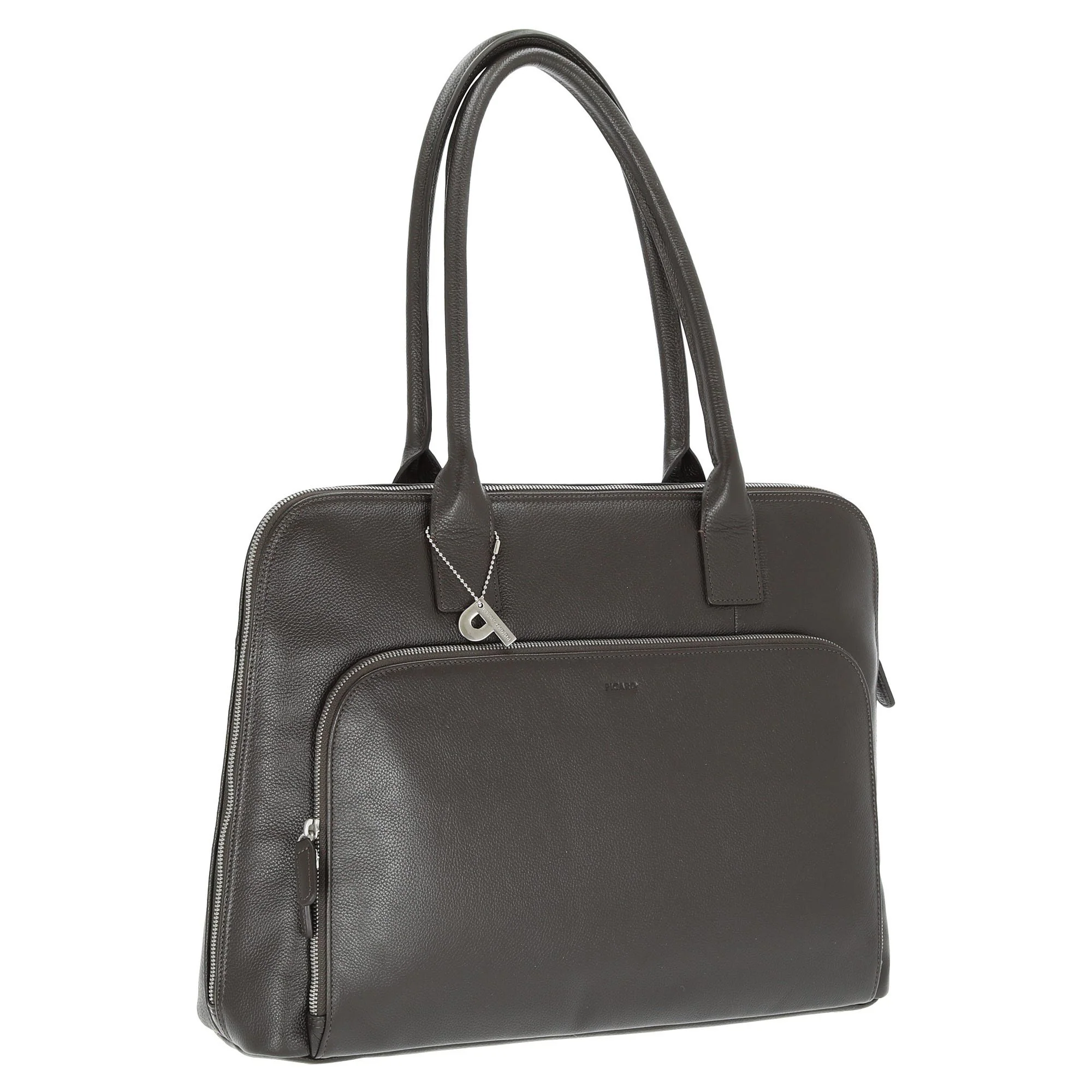 Picard Milano - Schultertasche 43 cm (cafe) - Image 5