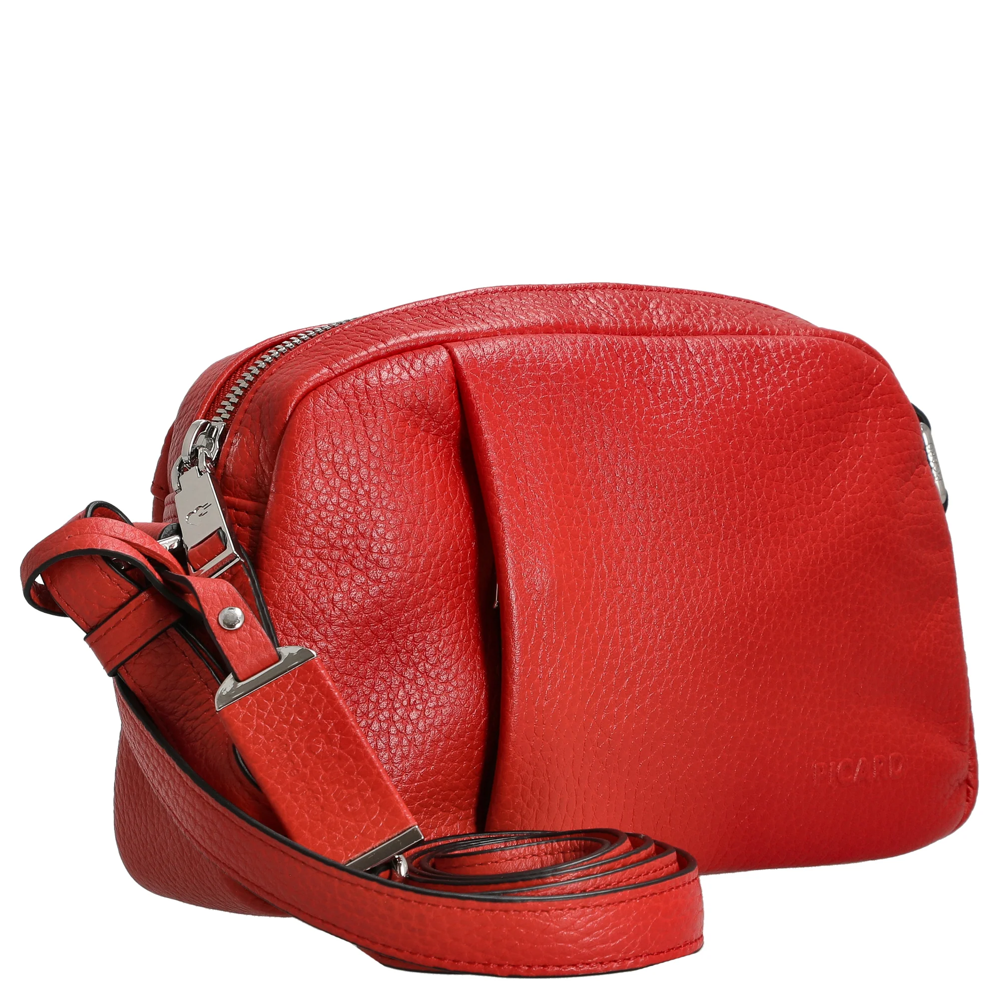 Picard Pure - Umhängetasche 21 cm Rindsleder (lipstick) - Image 5