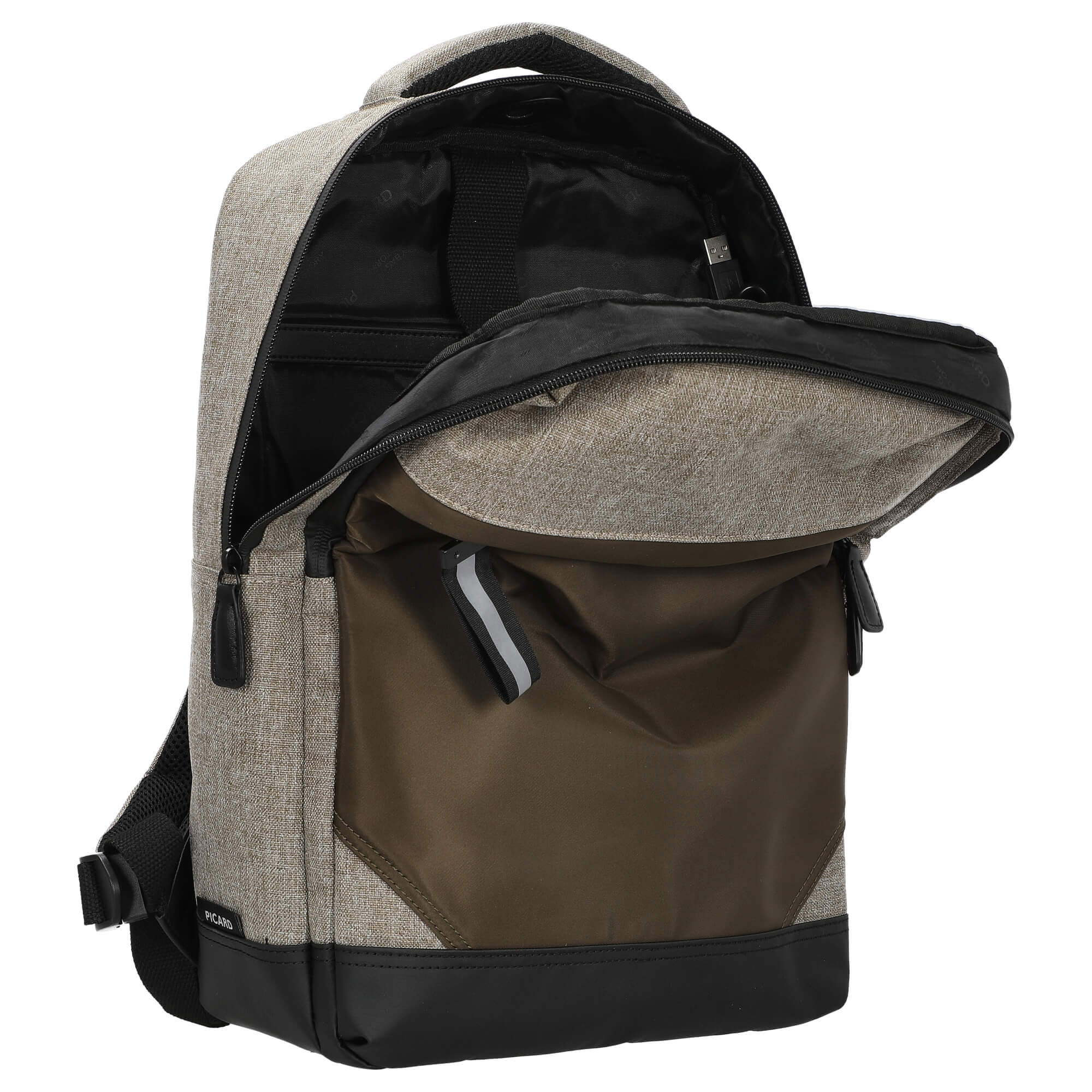 Picard Speed - Rucksack 15.4" 42 cm USB (nougat) - Image 7
