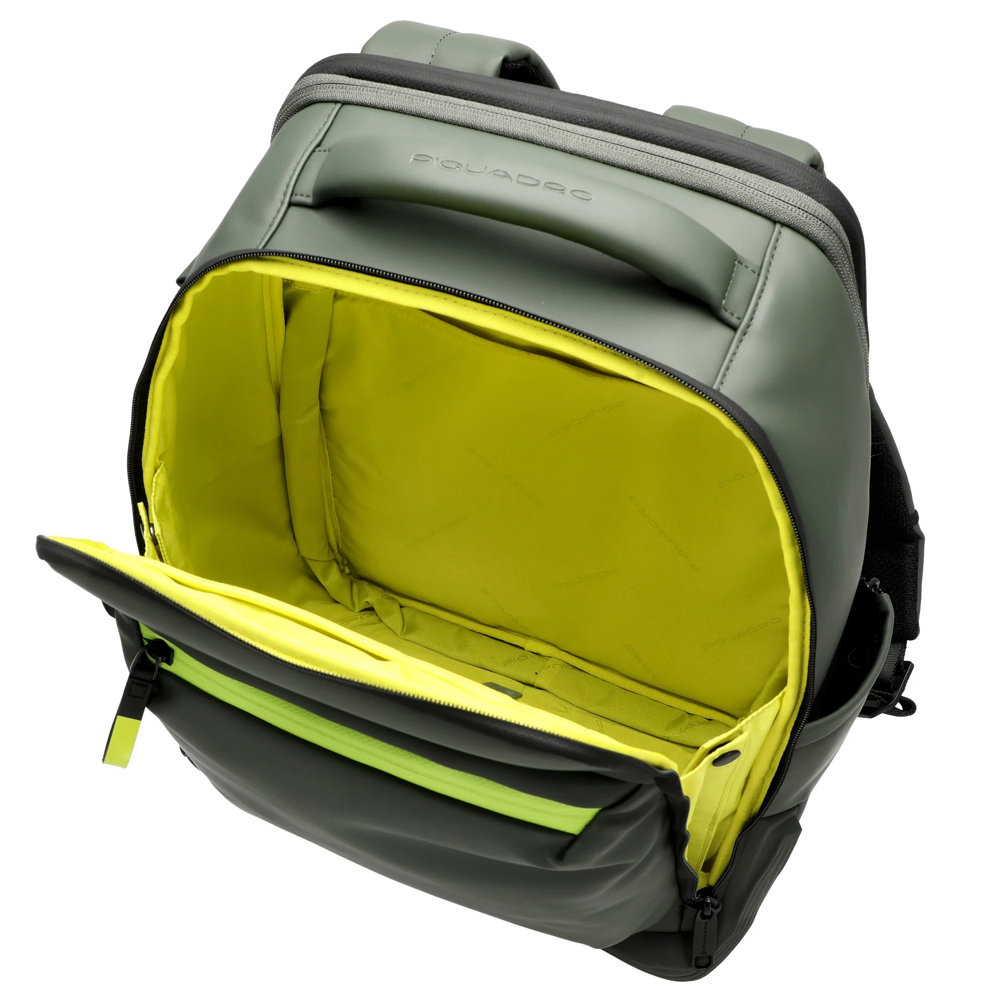 Piquadro Backpack - Kabinen-Rucksack 14" 40 cm (green) - Image 6