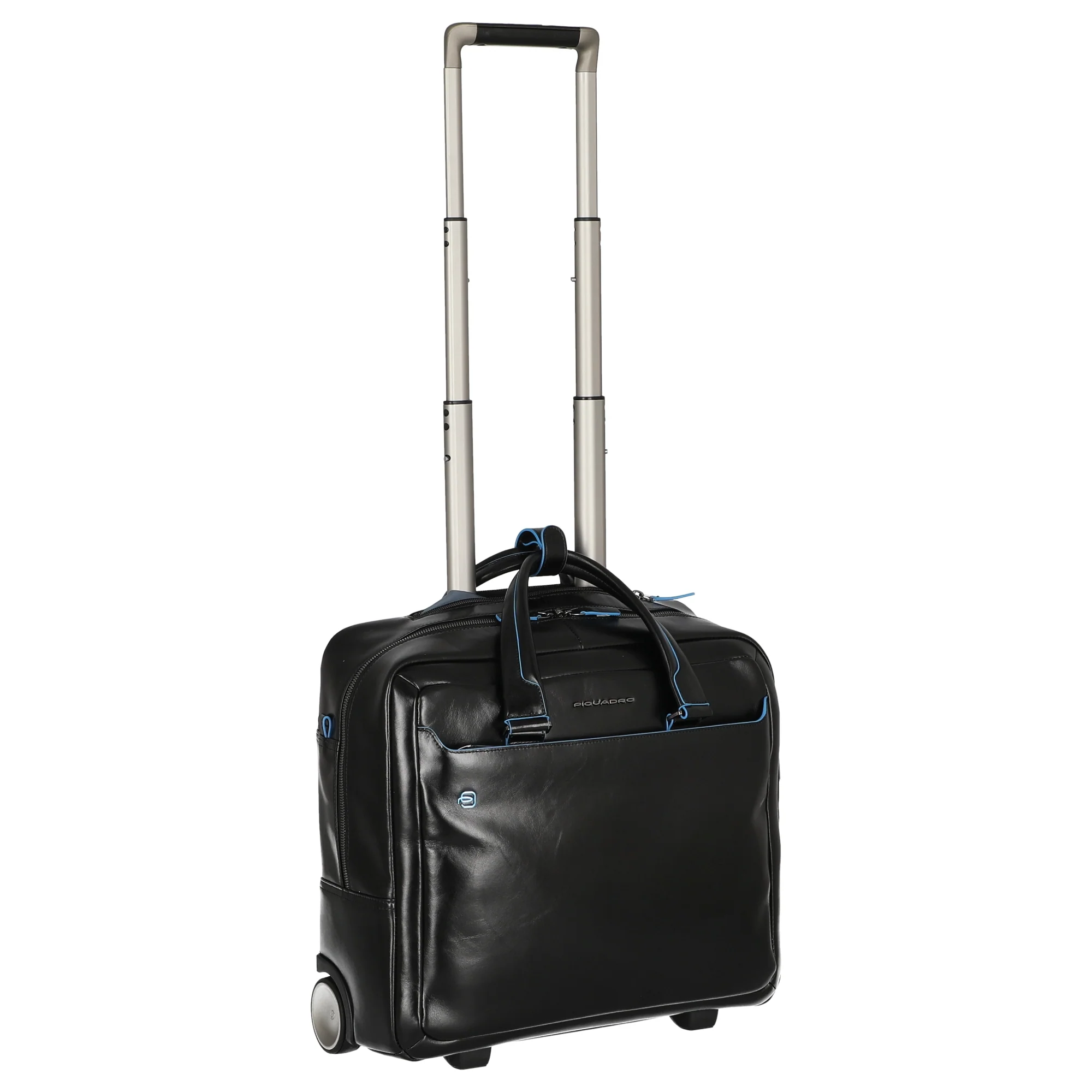 Piquadro Blue Square 20 - 2-Rollen-Businesstrolley 40 cm (black) - Image 5