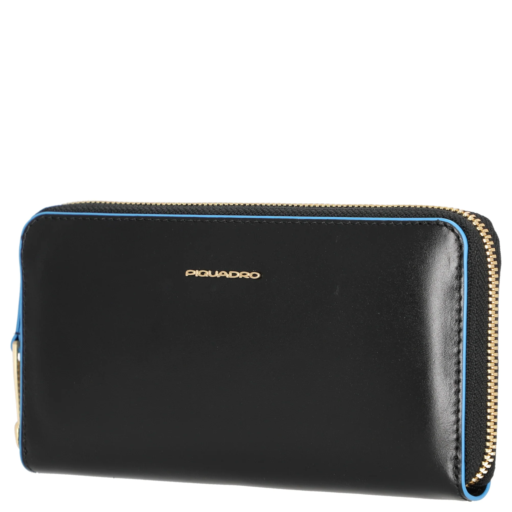 Piquadro Blue Square - Damengeldbörse 12cc 18 cm RFID (black) - Image 3