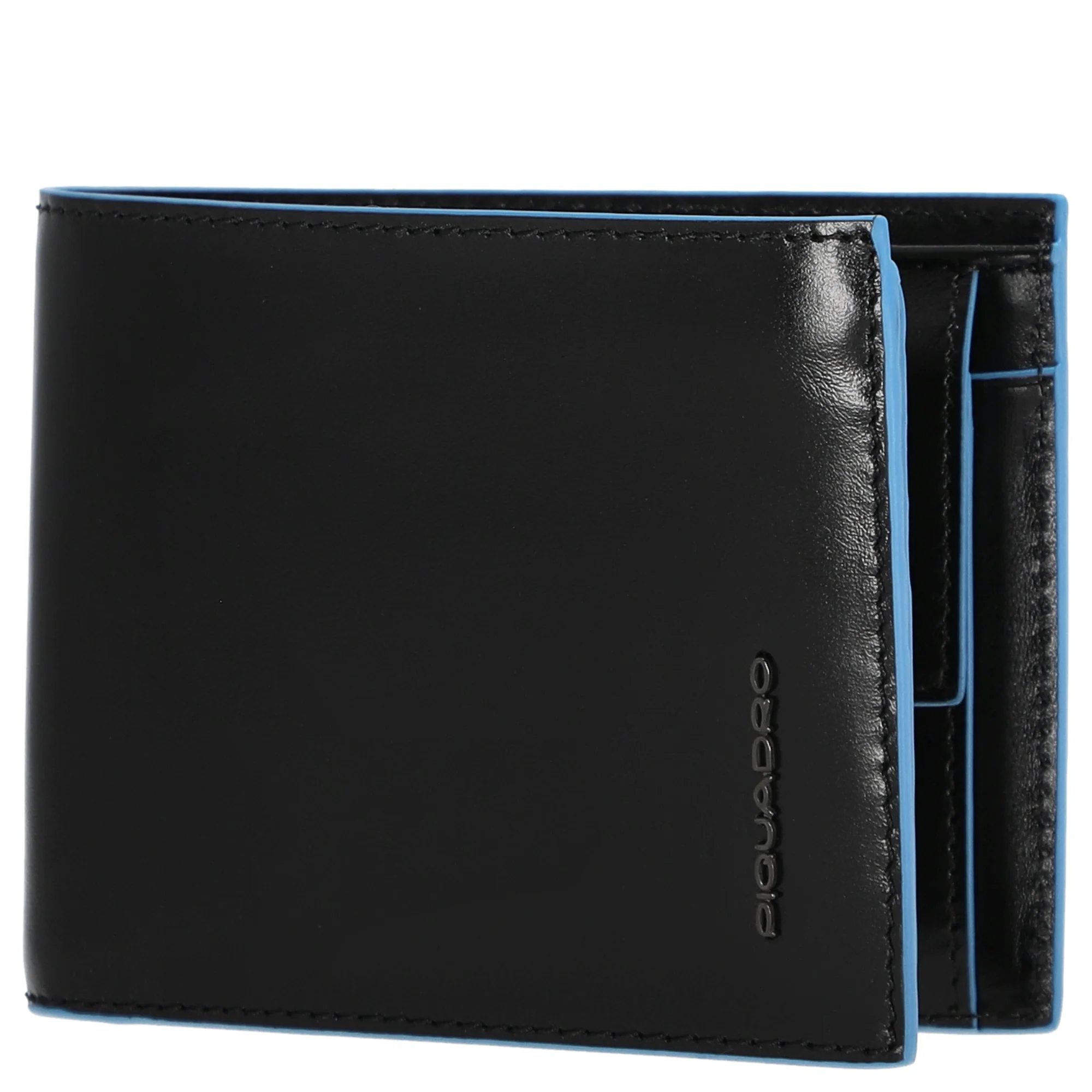 Piquadro Blue Square - Herrengeldbörse 7cc 11 cm (black) - Image 3