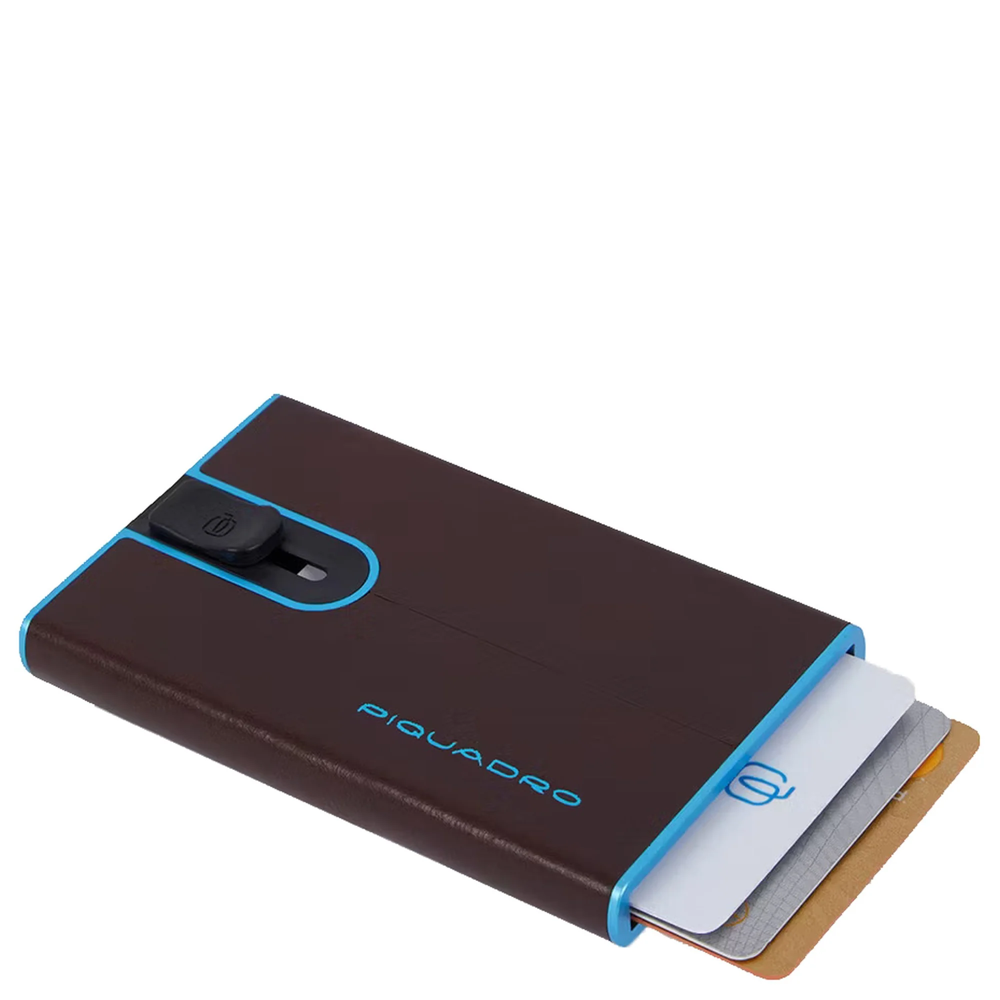 Piquadro Blue Square - Kreditkartenetui 11cc 10 cm RFID (mahogany) - Image 2