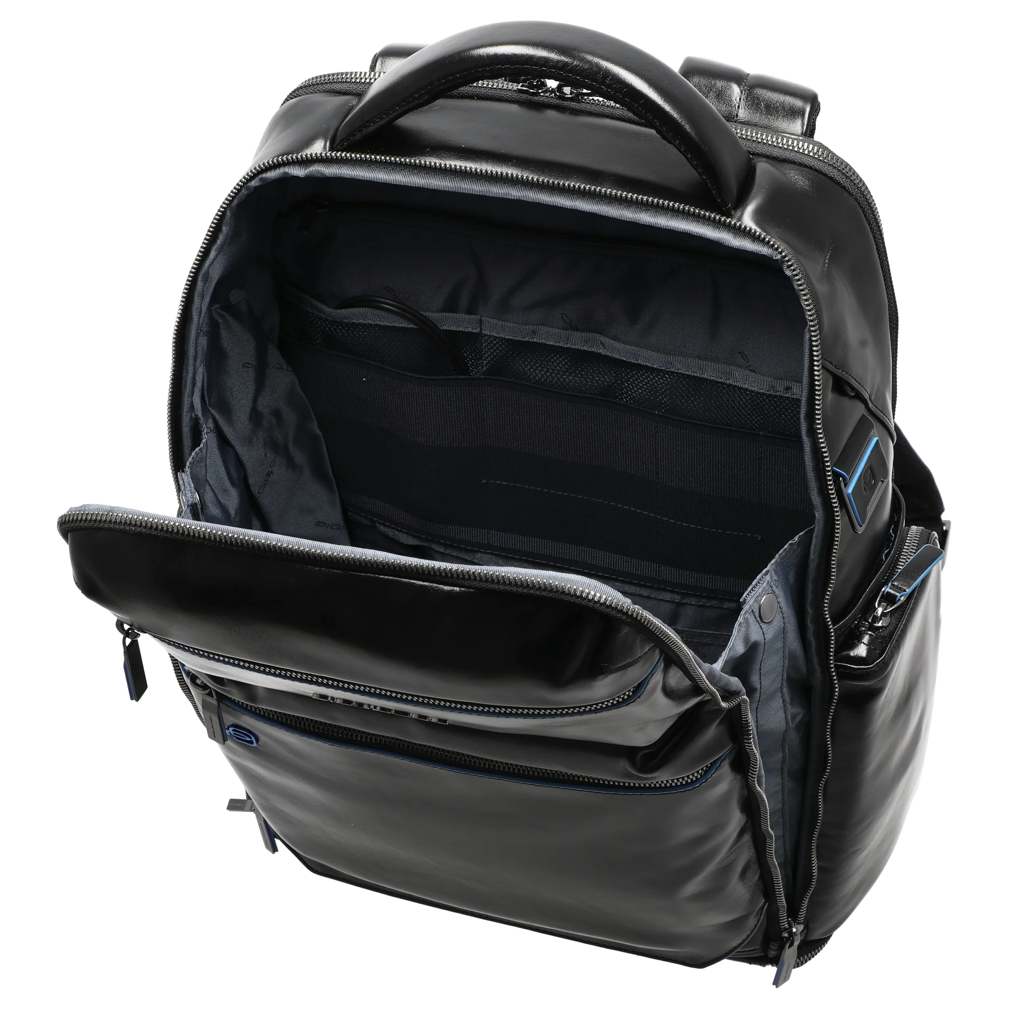 Piquadro Blue Square - Laptoprucksack 15.6" 42 cm (black) - Image 6