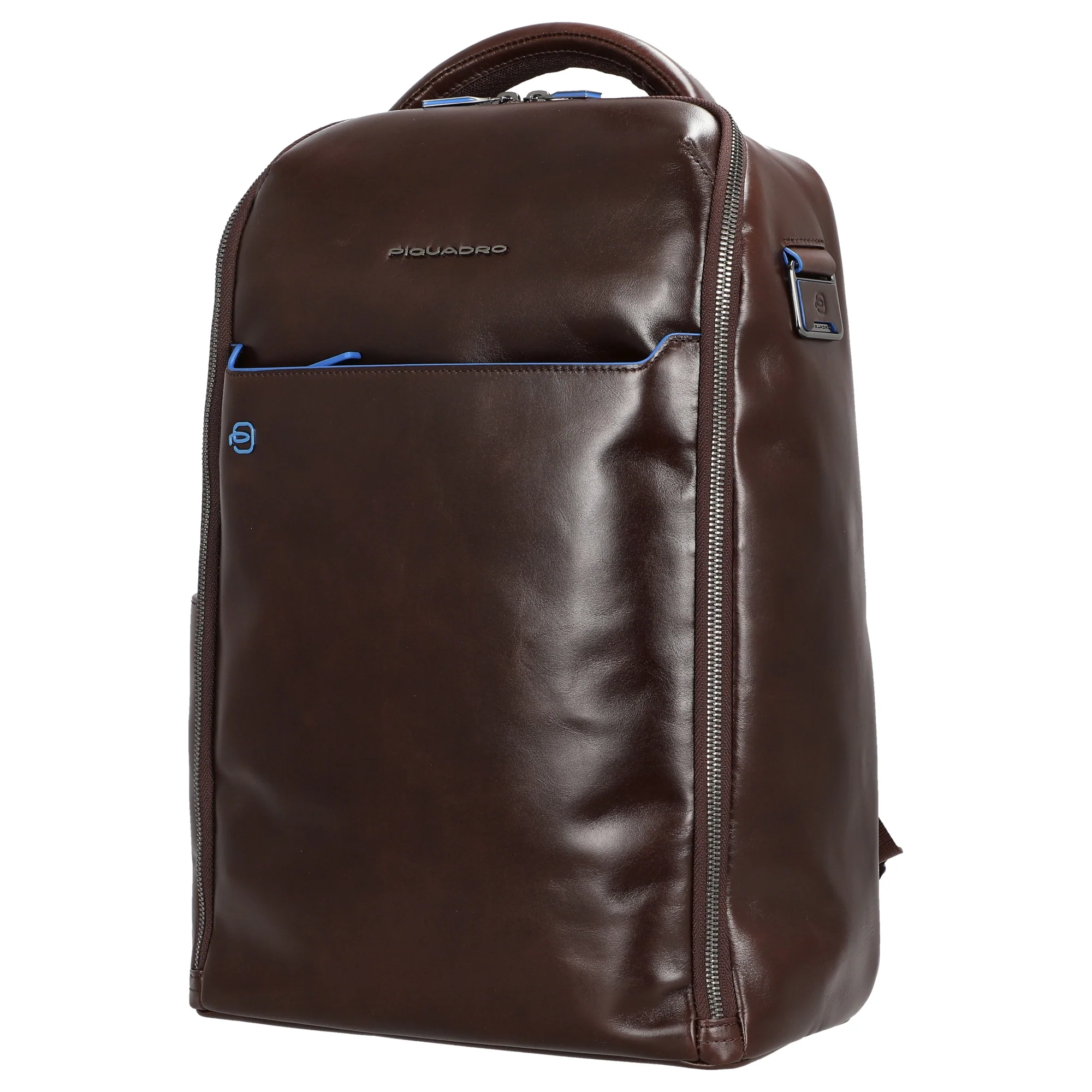 Piquadro Blue Square - Rucksack 14" 38 cm (mahogany) - Image 2