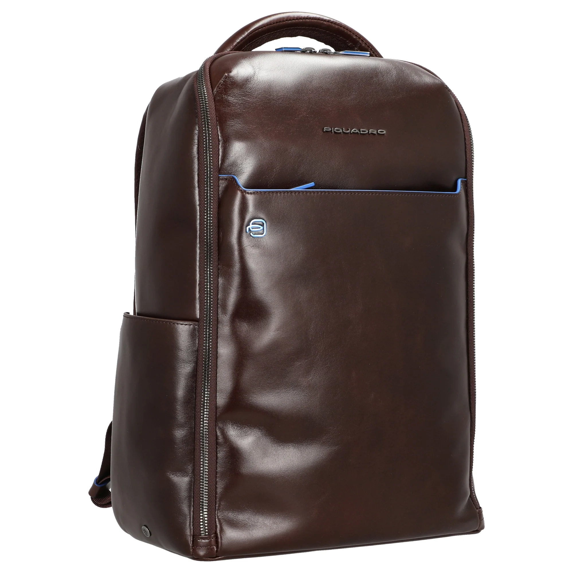 Piquadro Blue Square - Rucksack 14" 38 cm (mahogany) - Image 5