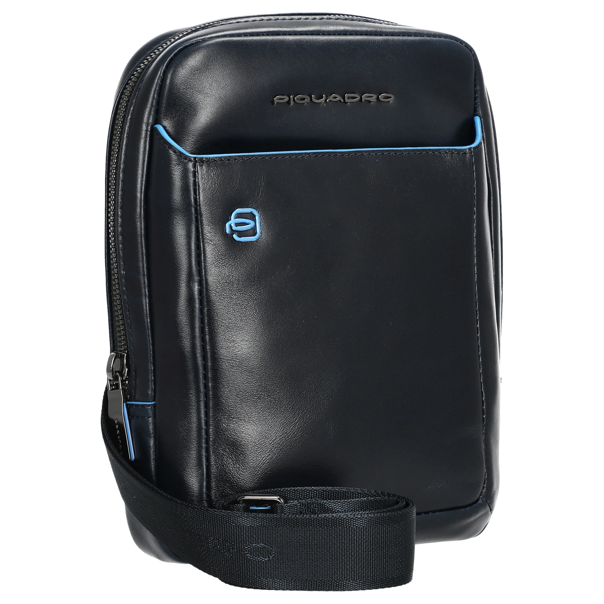 Piquadro Blue Square - Umhängetasche 22 cm (blue 2) - Image 5