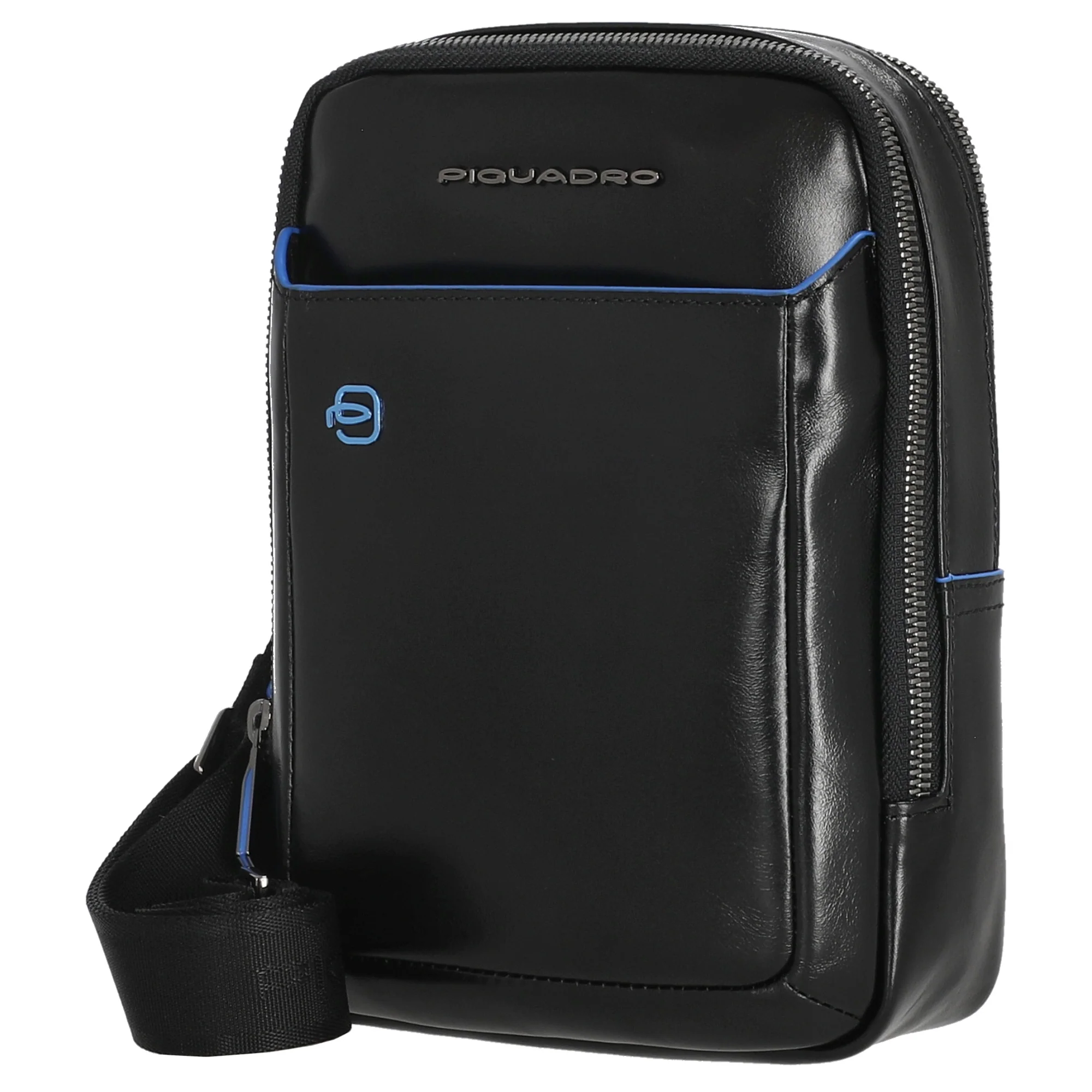 Piquadro Blue Square - Umhängetasche 23 cm (black) - Image 2