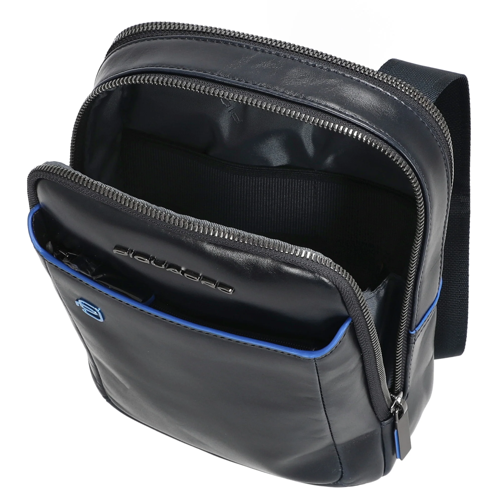 Piquadro Blue Square - Umhängetasche 23 cm (blue) - Image 6