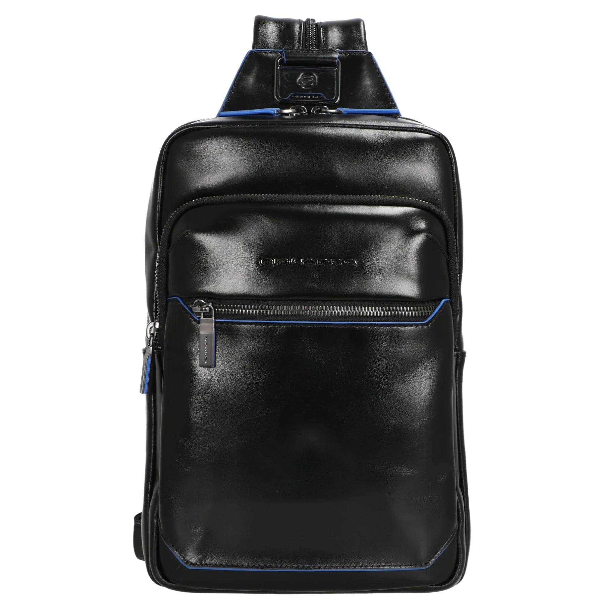 Piquadro Blue Square - Umhängetasche 30.5 cm (black)