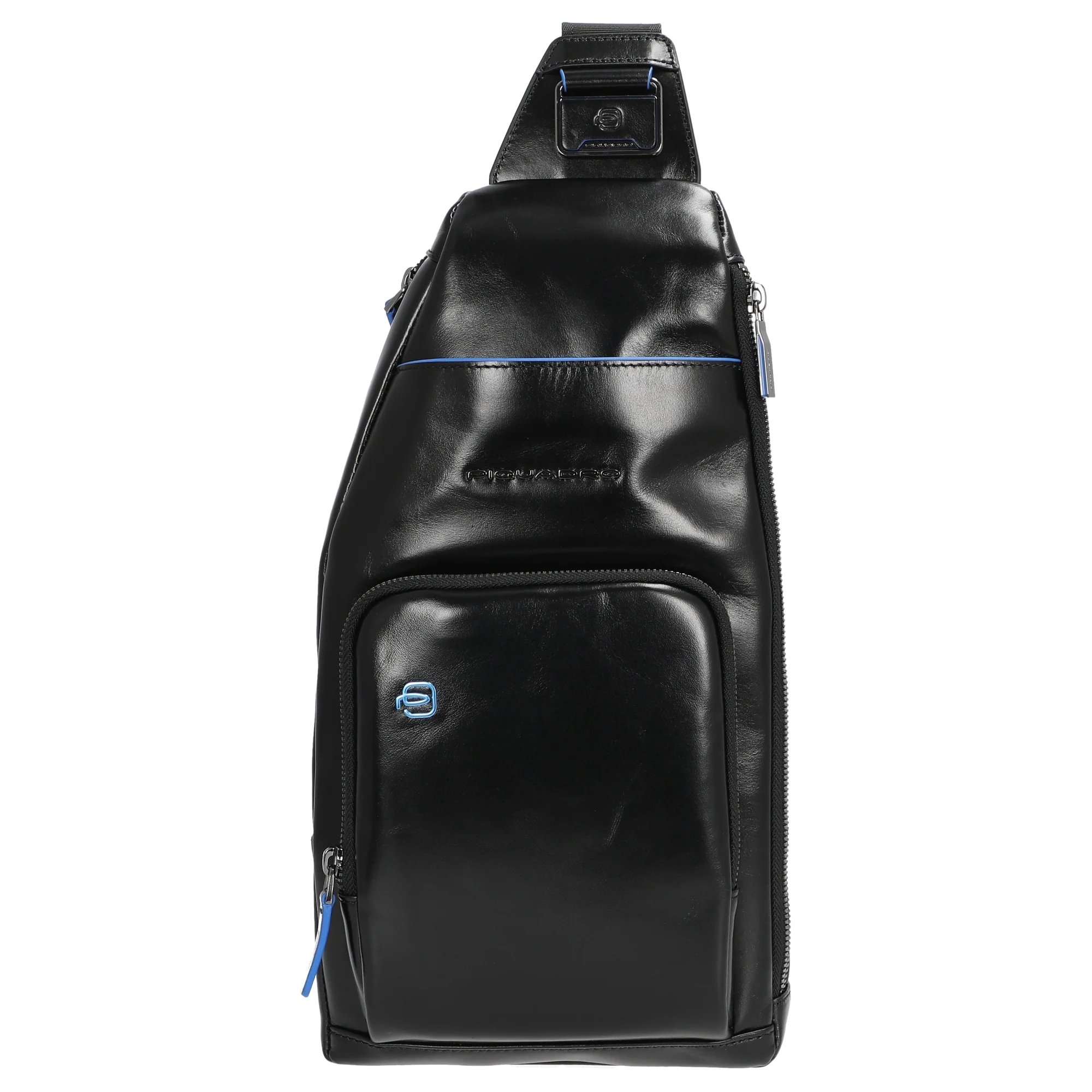 Piquadro Blue Square - Umhängetasche 36 cm (black)
