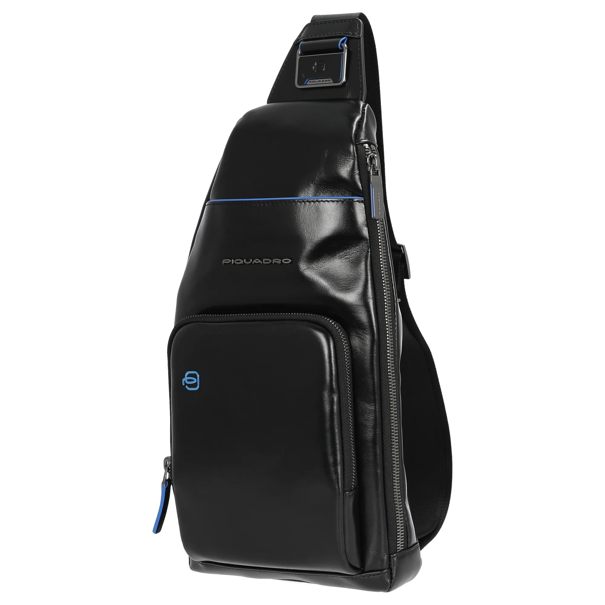 Piquadro Blue Square - Umhängetasche 36 cm (black) - Image 2