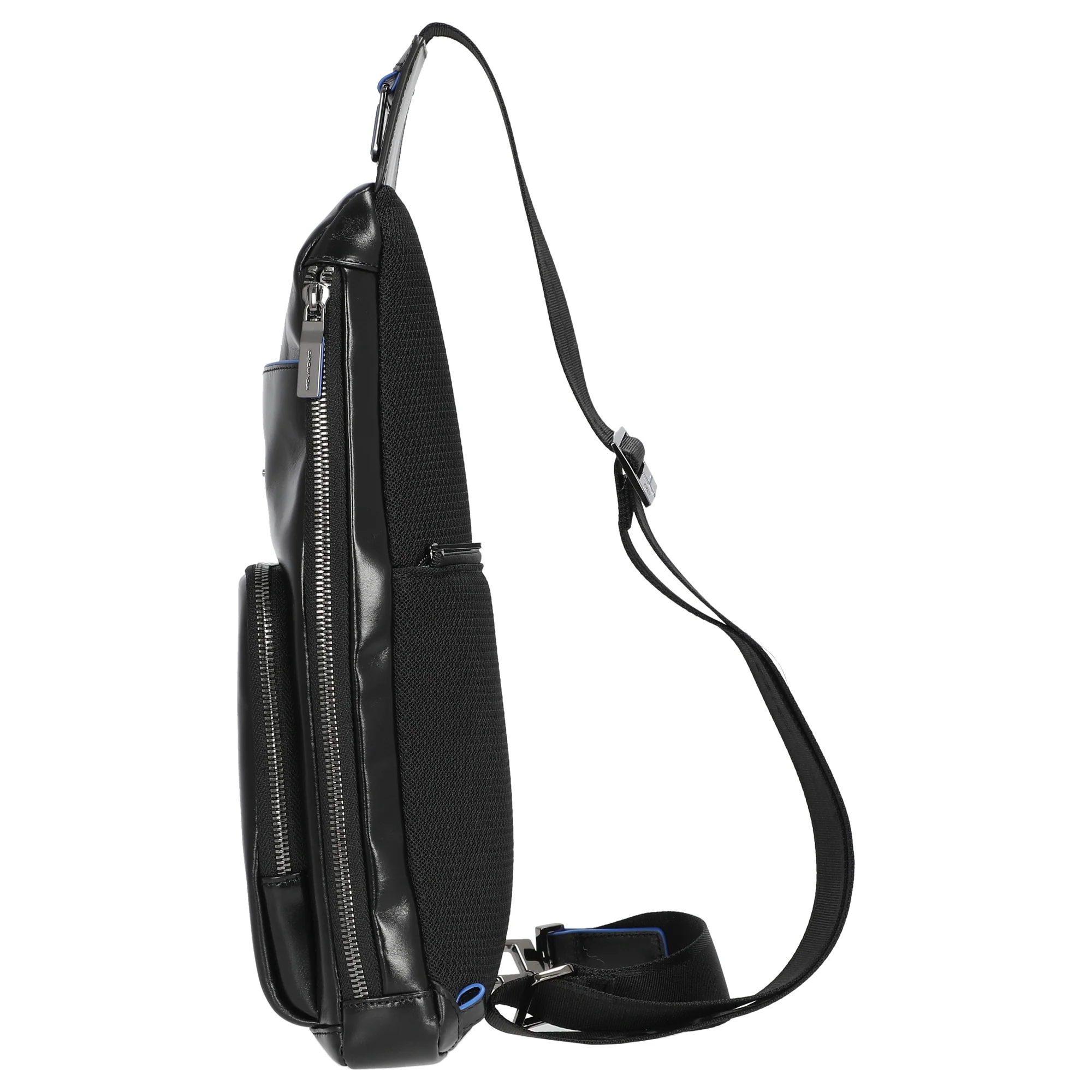 Piquadro Blue Square - Umhängetasche 36 cm (black) - Image 3
