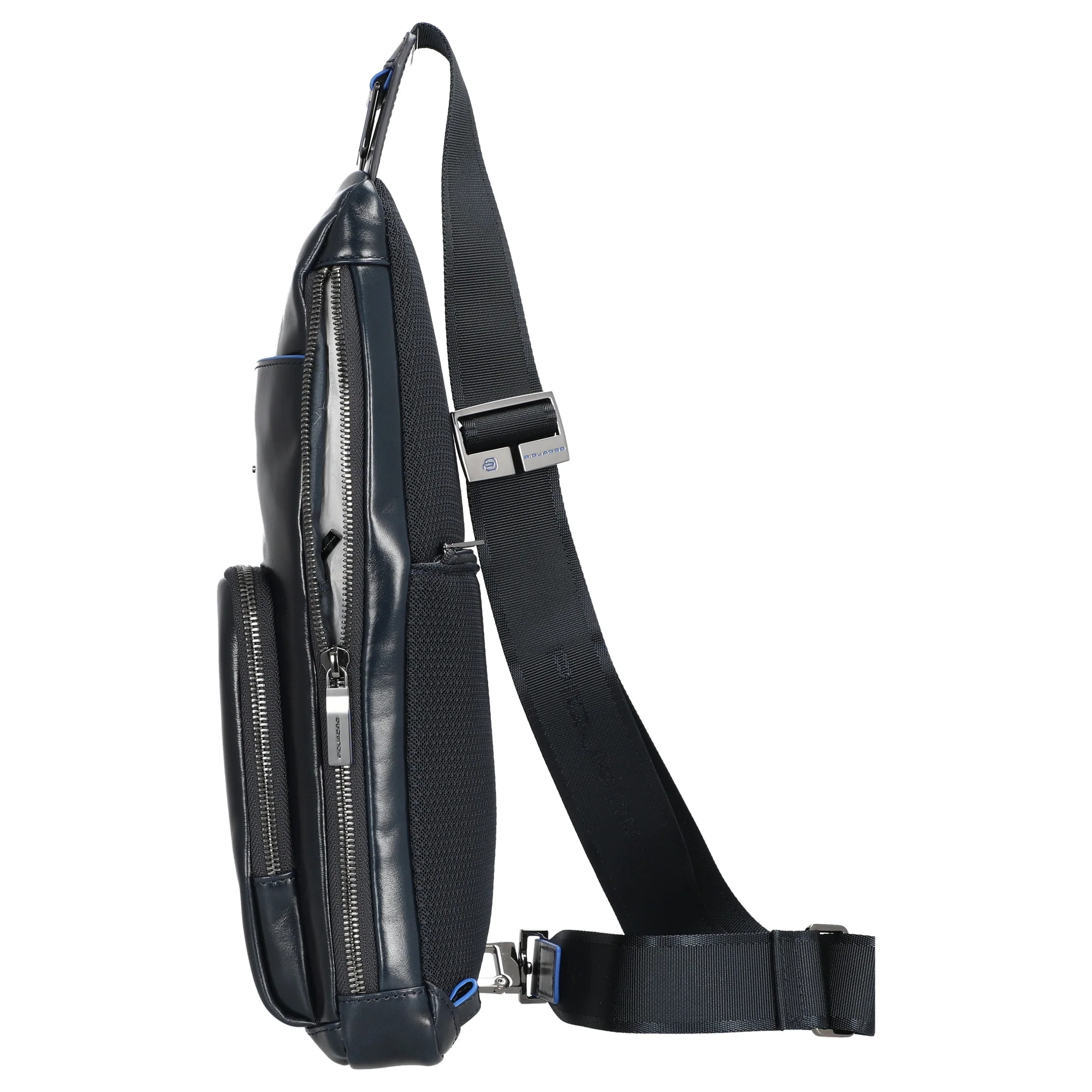 Piquadro Blue Square - Umhängetasche 36 cm (blue) - Image 3