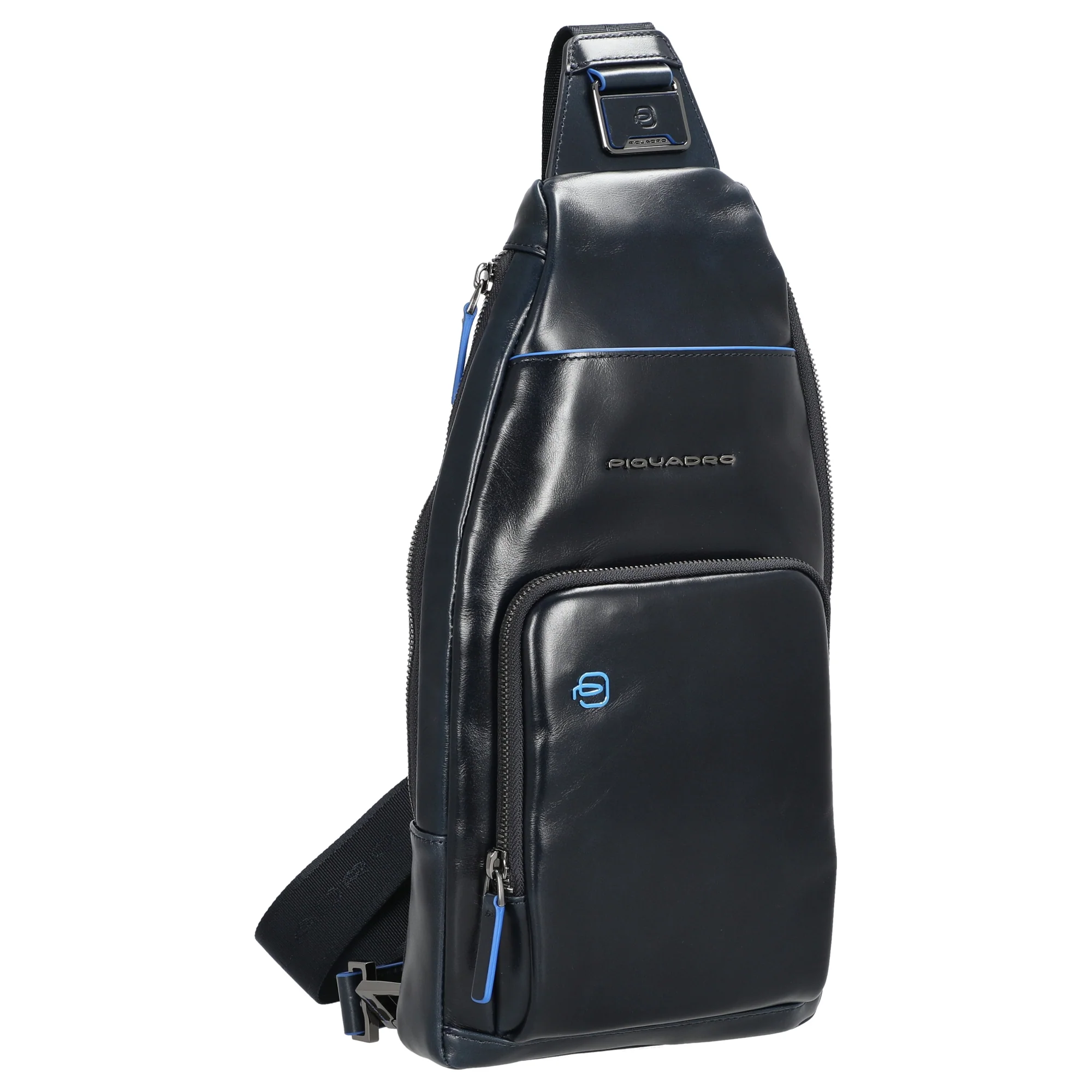 Piquadro Blue Square - Umhängetasche 36 cm (blue) - Image 5