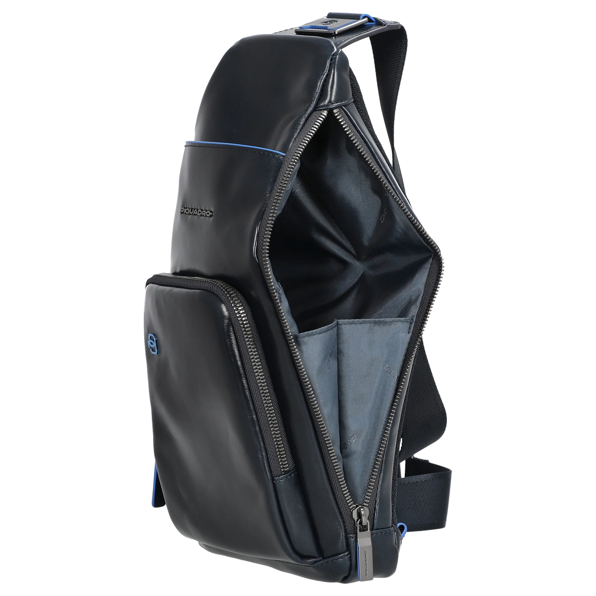 Piquadro Blue Square - Umhängetasche 36 cm (blue) - Image 6