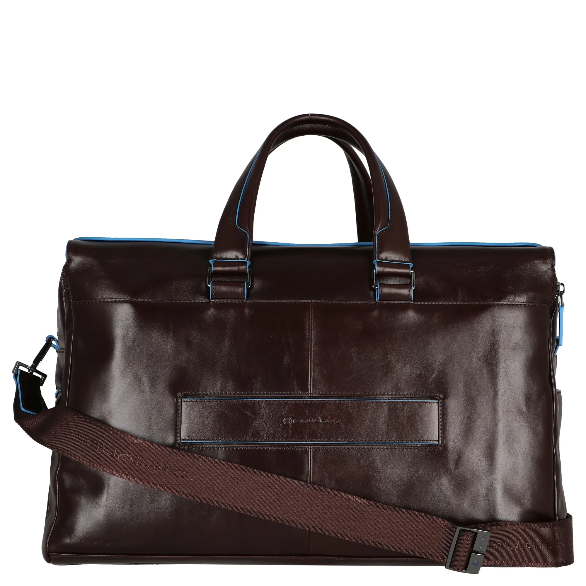 Piquadro Blue Square Weekender 29 - Reisetasche M 47 cm (mahogany) - Image 4