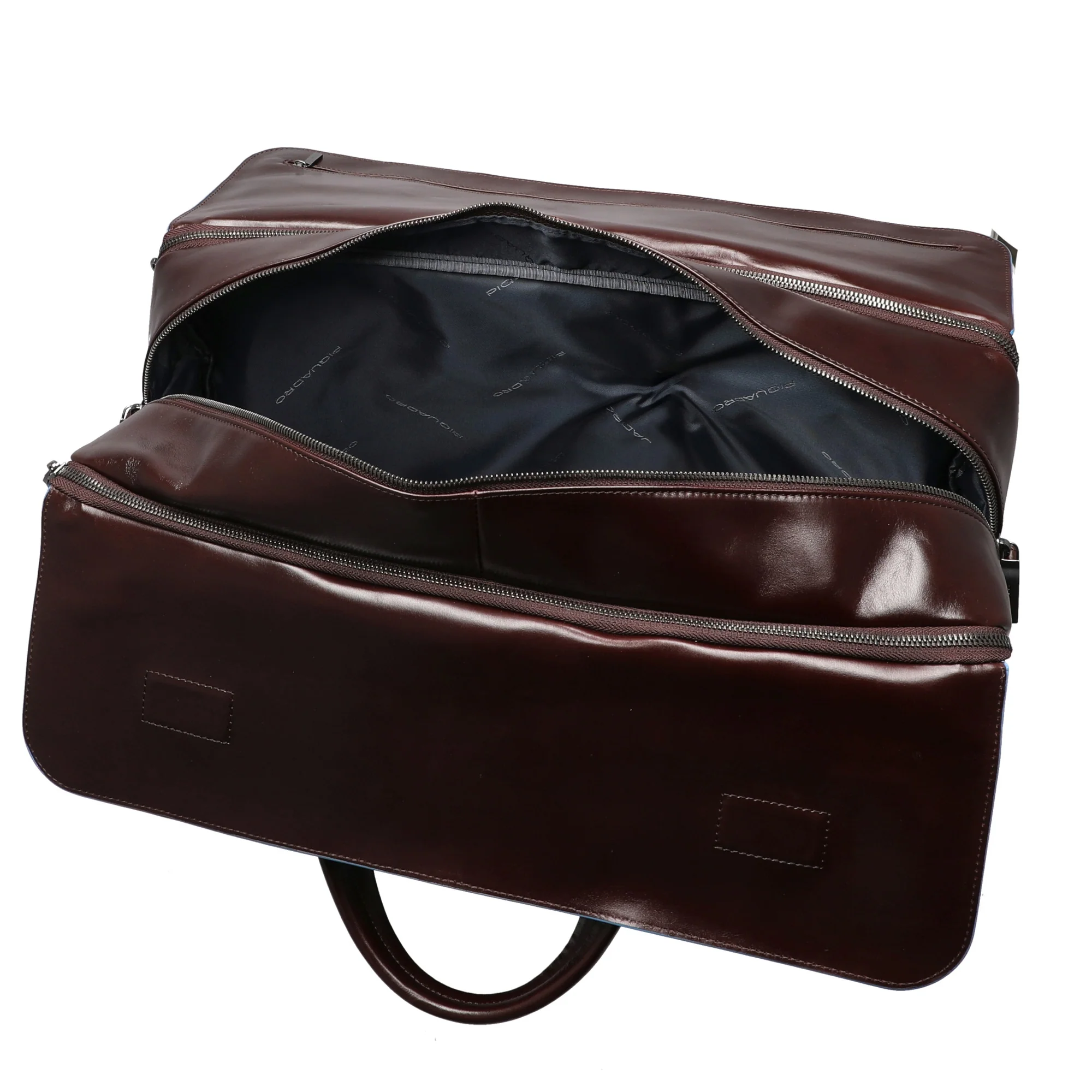 Piquadro Blue Square Weekender 29 - Reisetasche M 47 cm (mahogany) - Image 6