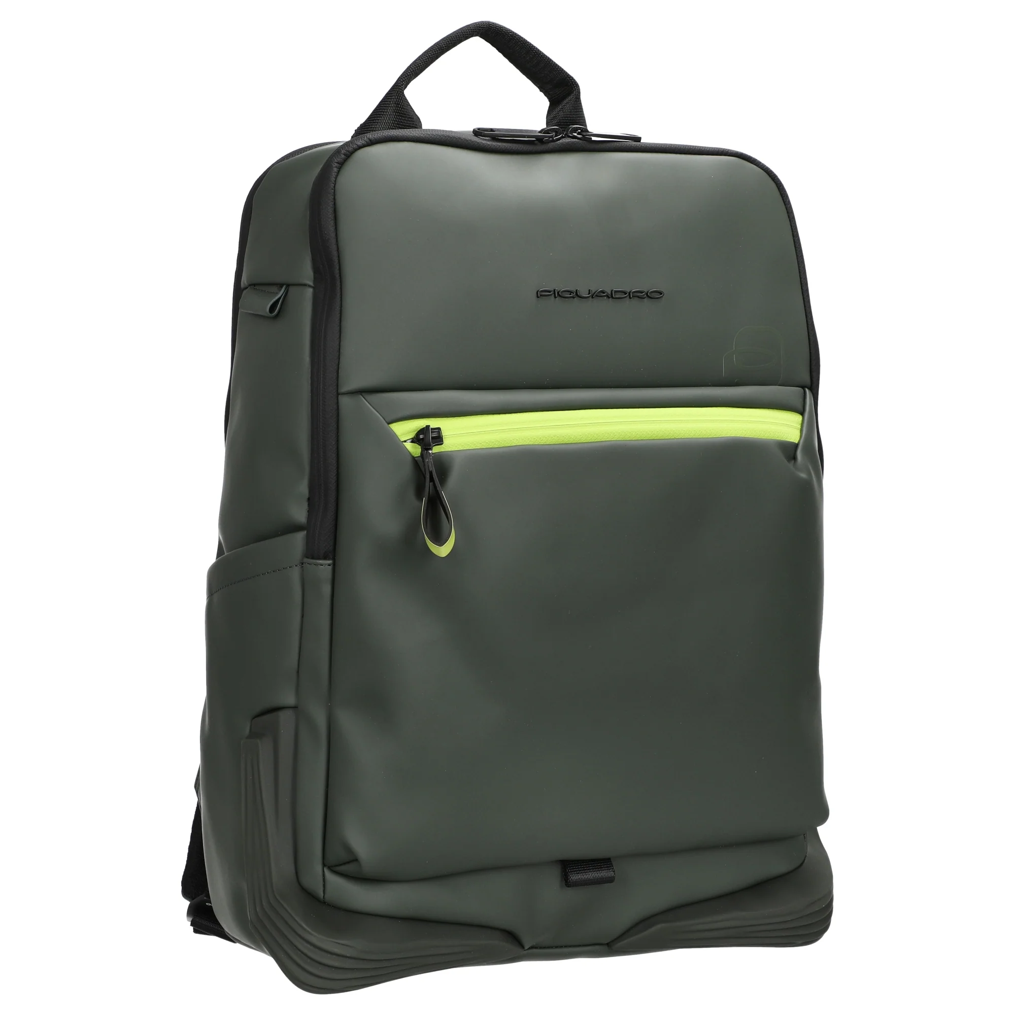 Piquadro Corner - Laptoprucksack 14" 40 cm (green) - Image 5