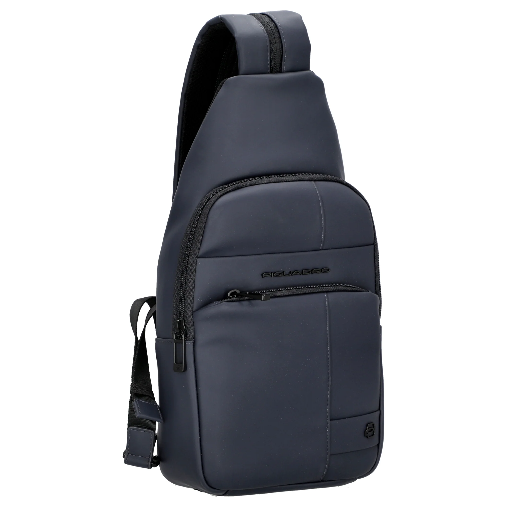 Piquadro Monosling Bag - Umhängetasche 38 cm (blue) - Image 5