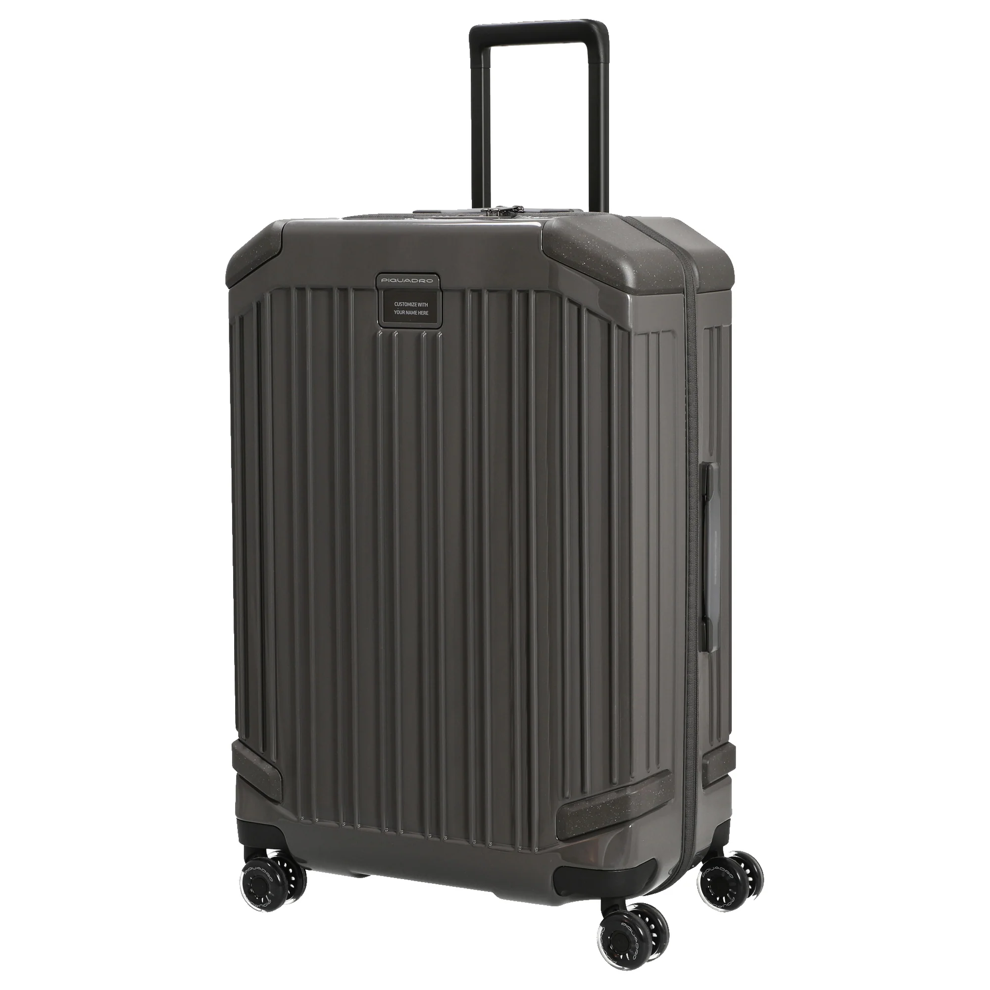 Piquadro Pop - 4-Rollen-Trolley 69 cm (grey) - Image 2