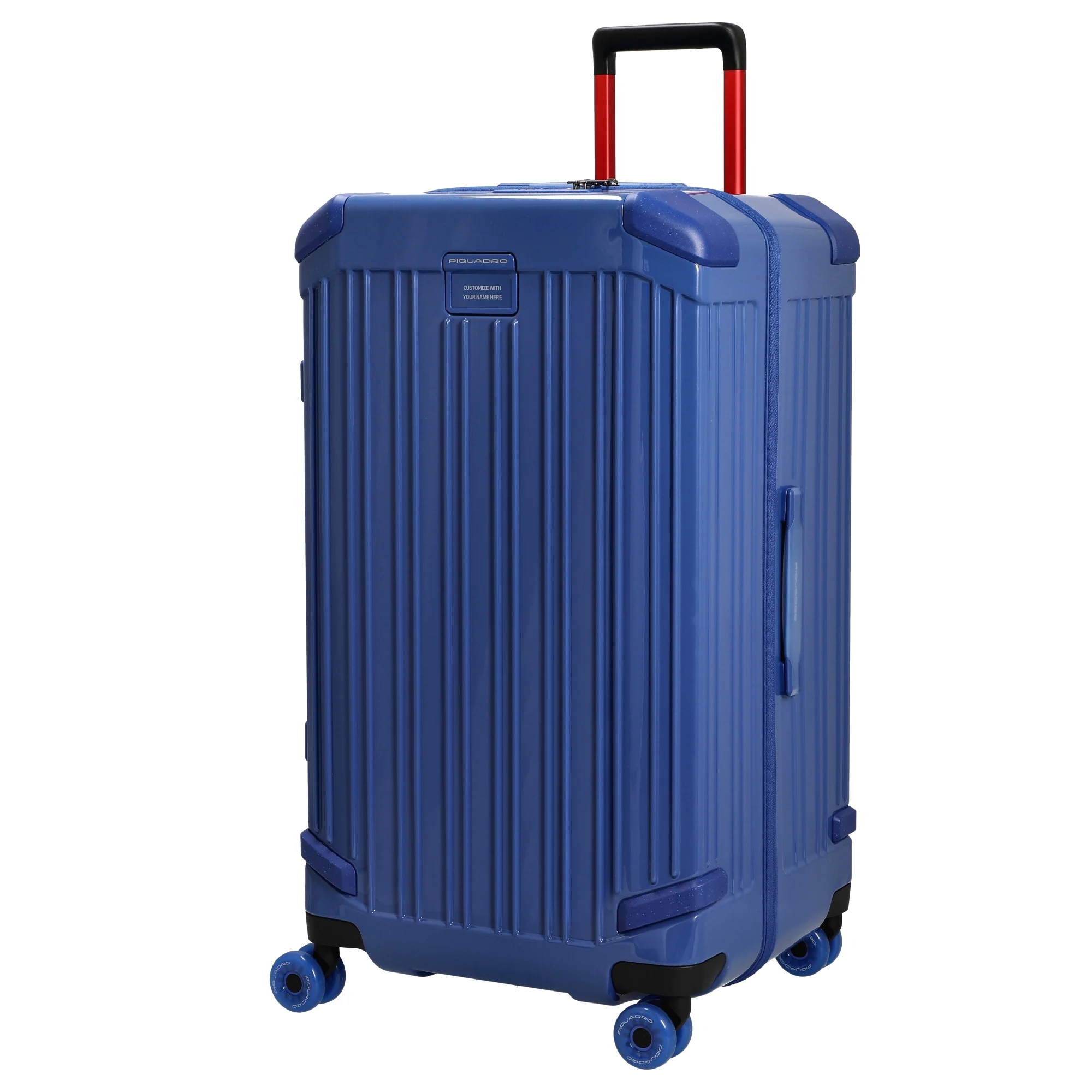 Piquadro Pop - 4-Rollen-Trolley 73 cm (blue) - Image 2