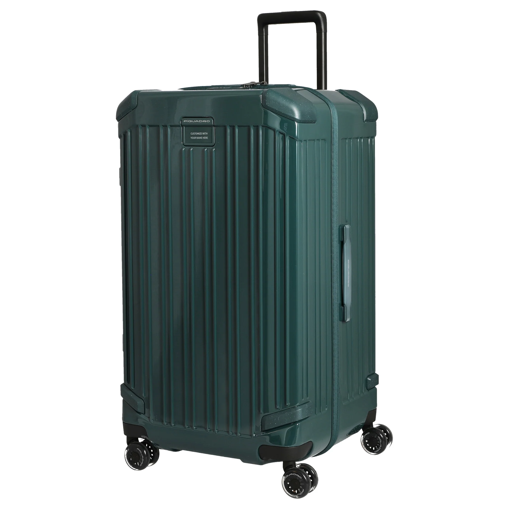 Piquadro Pop - 4-Rollen-Trolley 73 cm (green) - Image 2