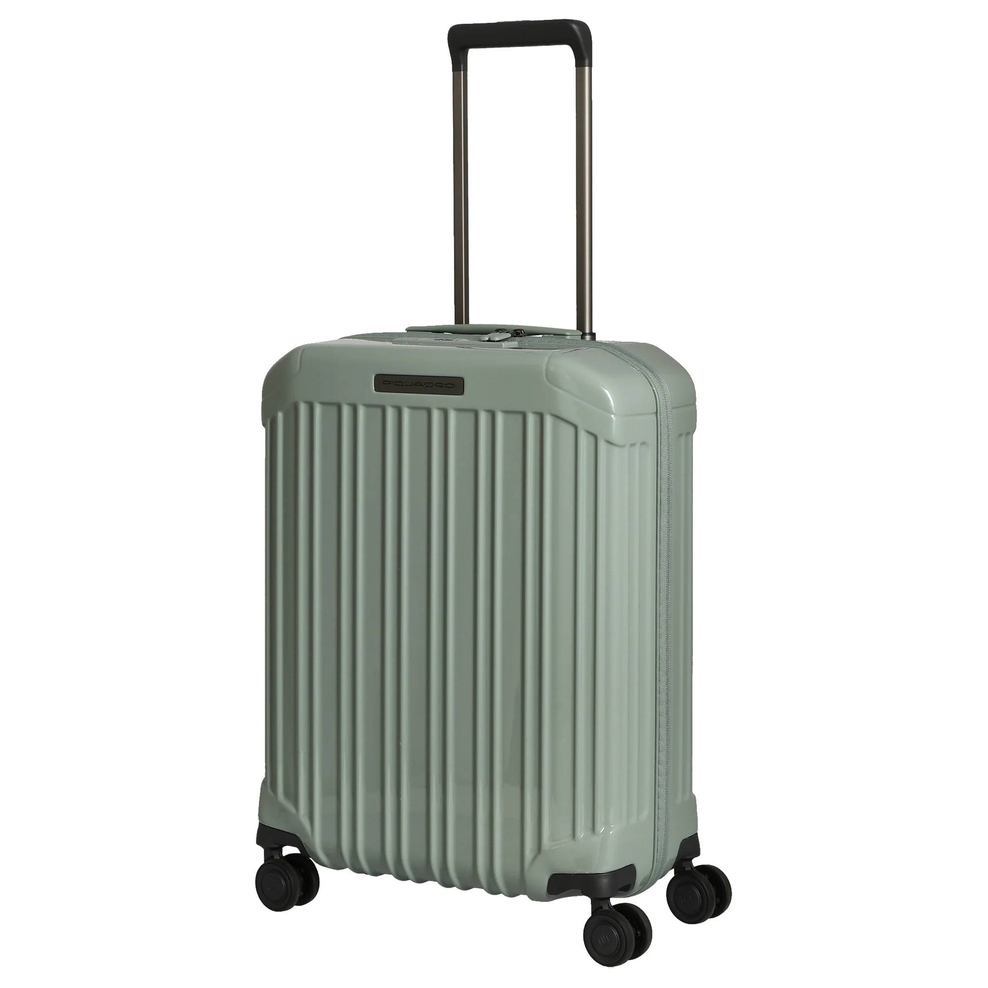 Piquadro PQ-Light - Ultra Slim 4-Rollen-Kabinentrolley 55 cm (green) - Image 2