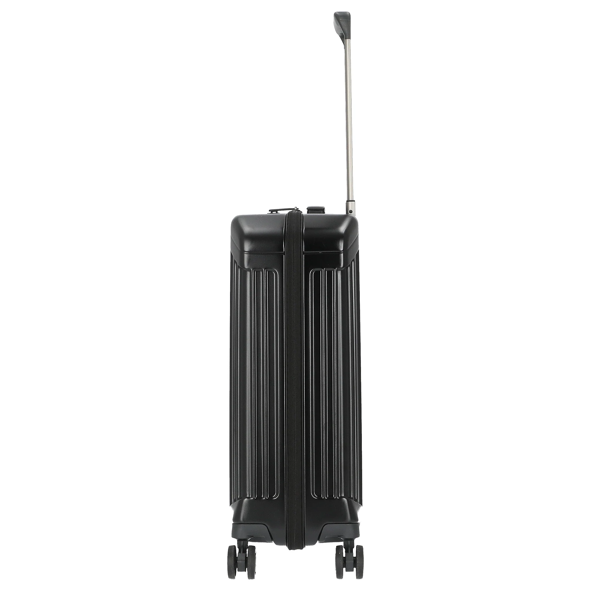 Piquadro PQ-Light - Ultra Slim 4-Rollen-Kabinentrolley 55 cm (matt black) - Image 3
