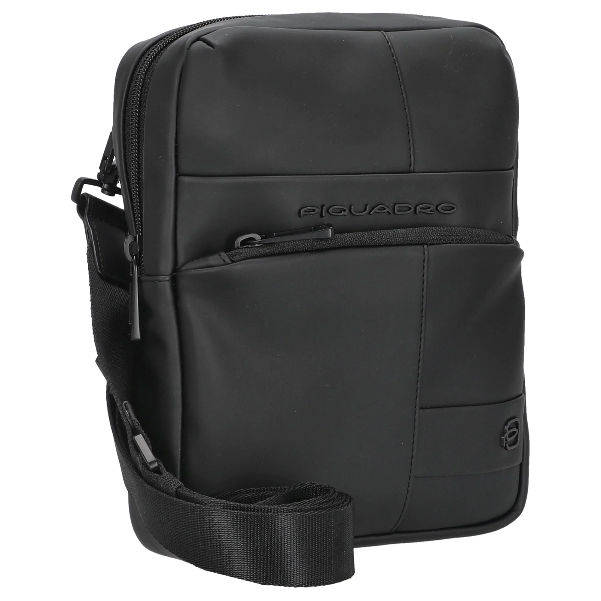Piquadro Wollem - Umhängetasche 23 cm (black) - Image 5