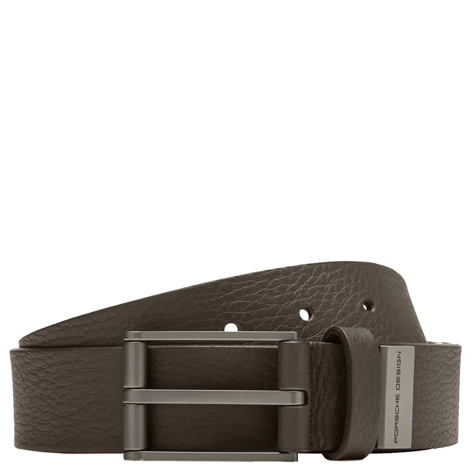 Porsche Design Grain - Gürtel 35 mm (dark brown, 120)