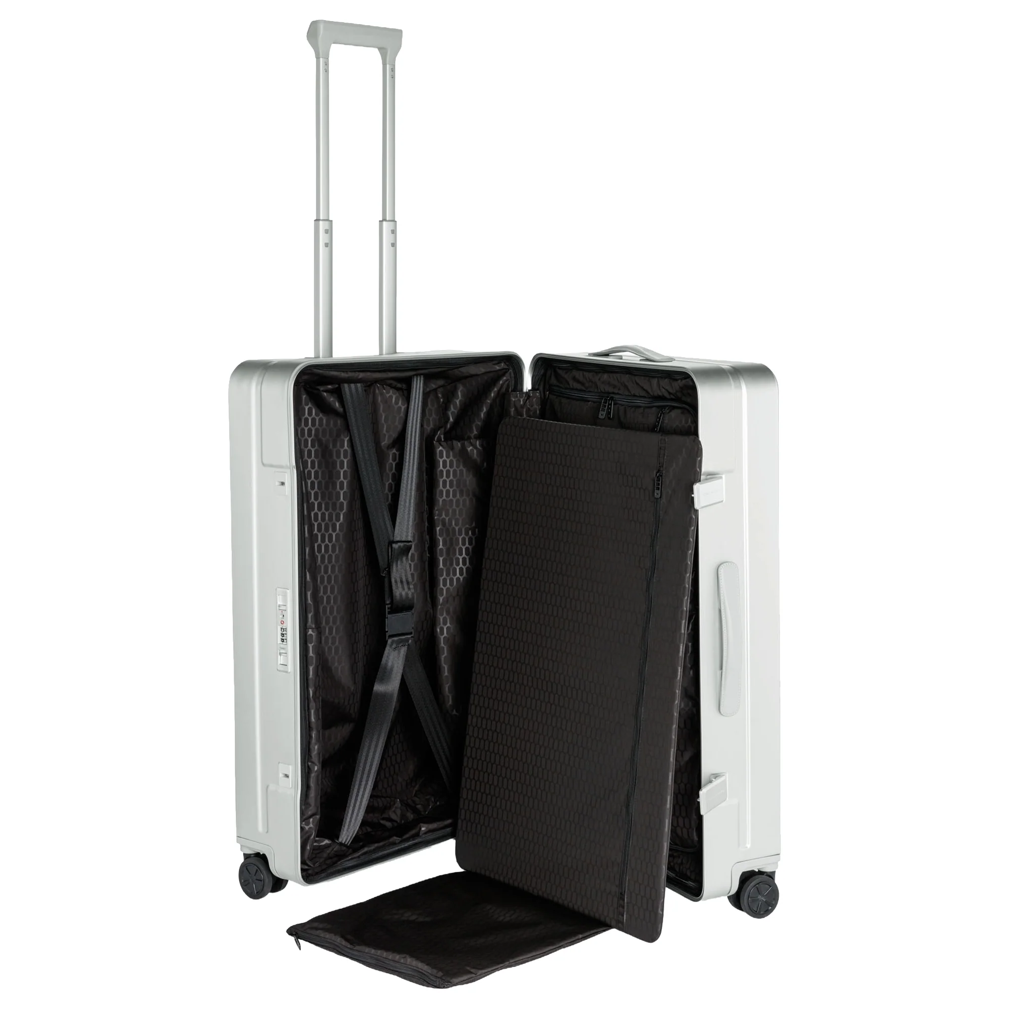 Porsche Design Roadster Aluminium - 4-Rollen-Trolley L 78 cm (silver) - Image 6