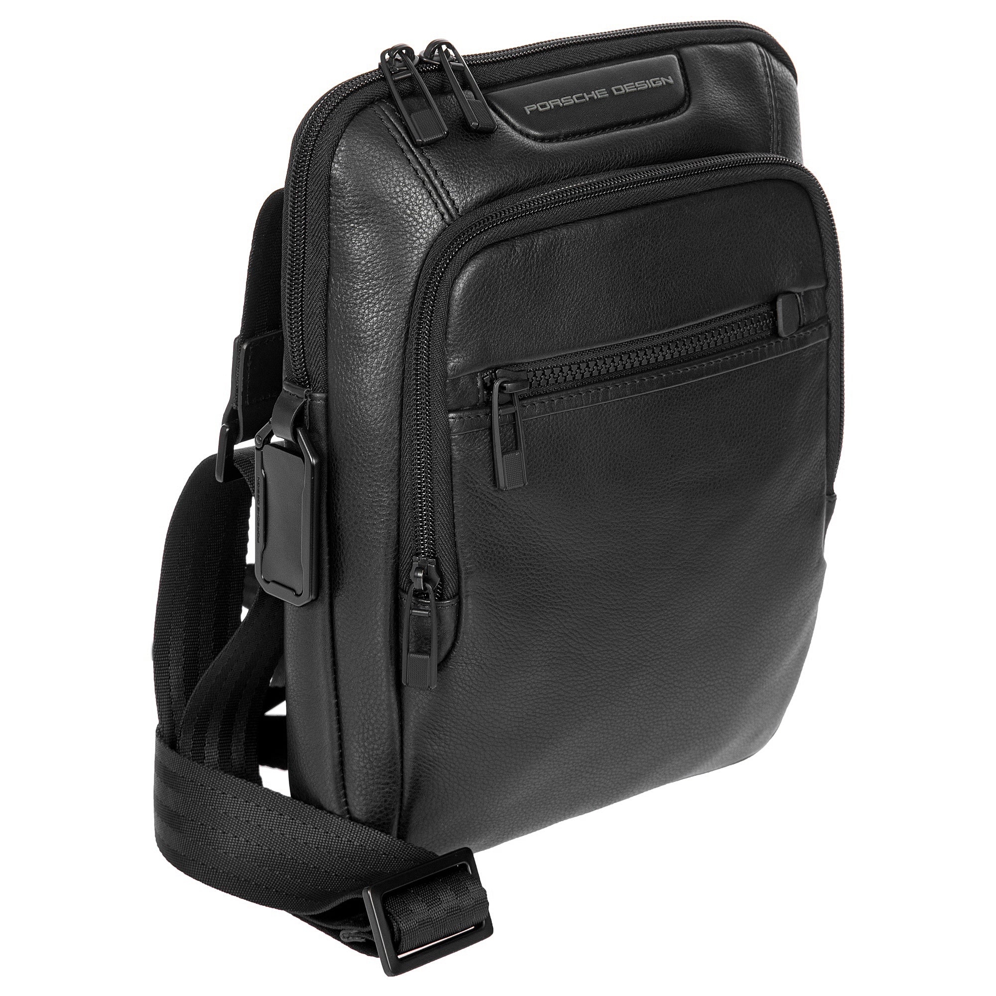 Porsche Design Roadster Evo - Schultertasche S 27 cm (black) - Image 2