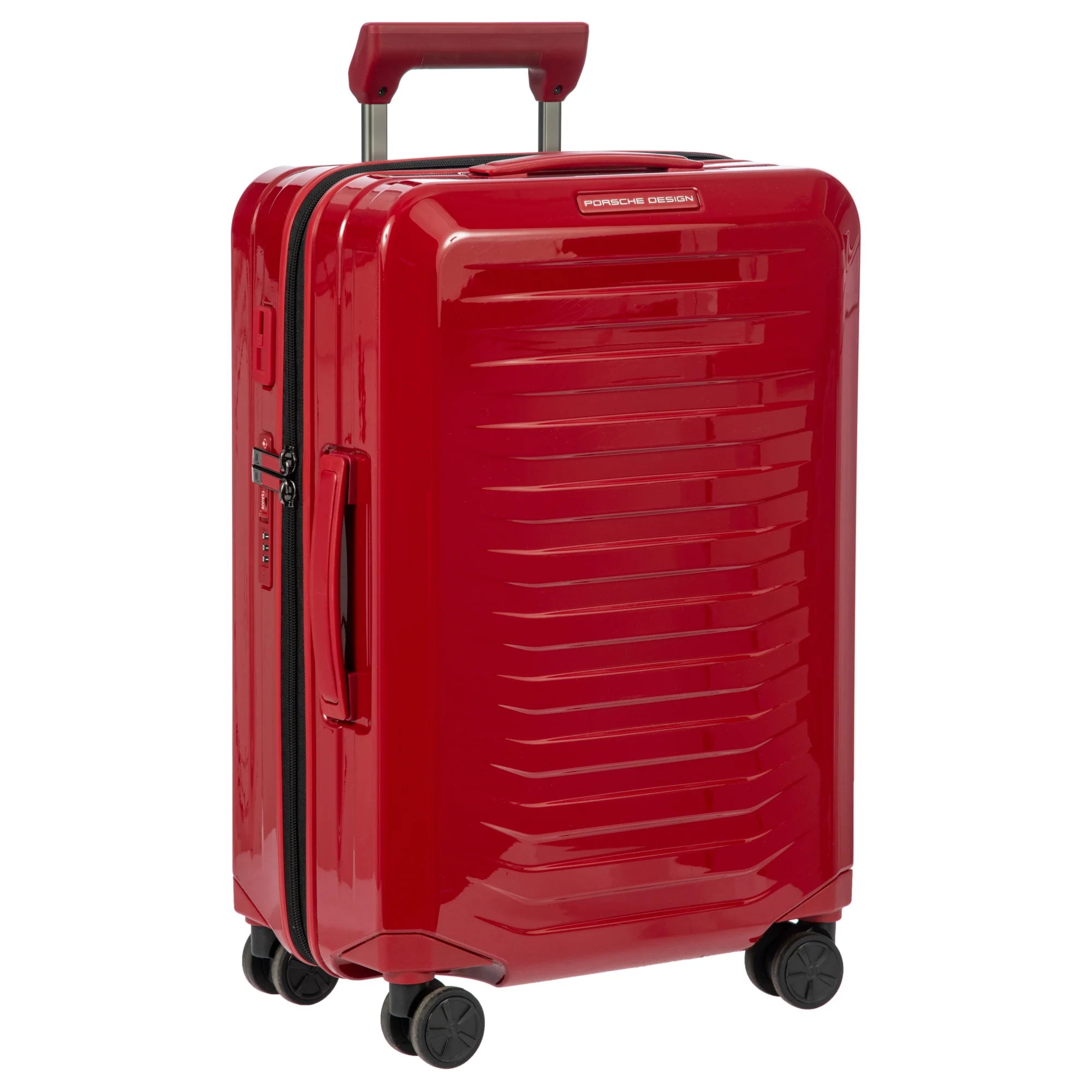 Porsche Design Roadster Hardcase - 4-Rollen-Kabinentrolley S 55 cm (carmine red shiny) - Image 4