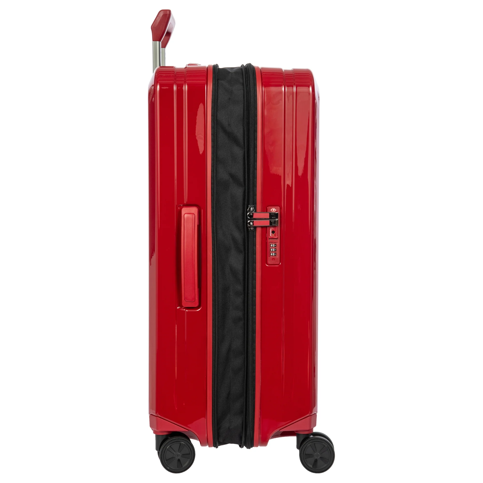 Porsche Design Roadster Hardcase - 4-Rollen-Trolley M 69 cm erw. (carmine red shiny) - Image 3