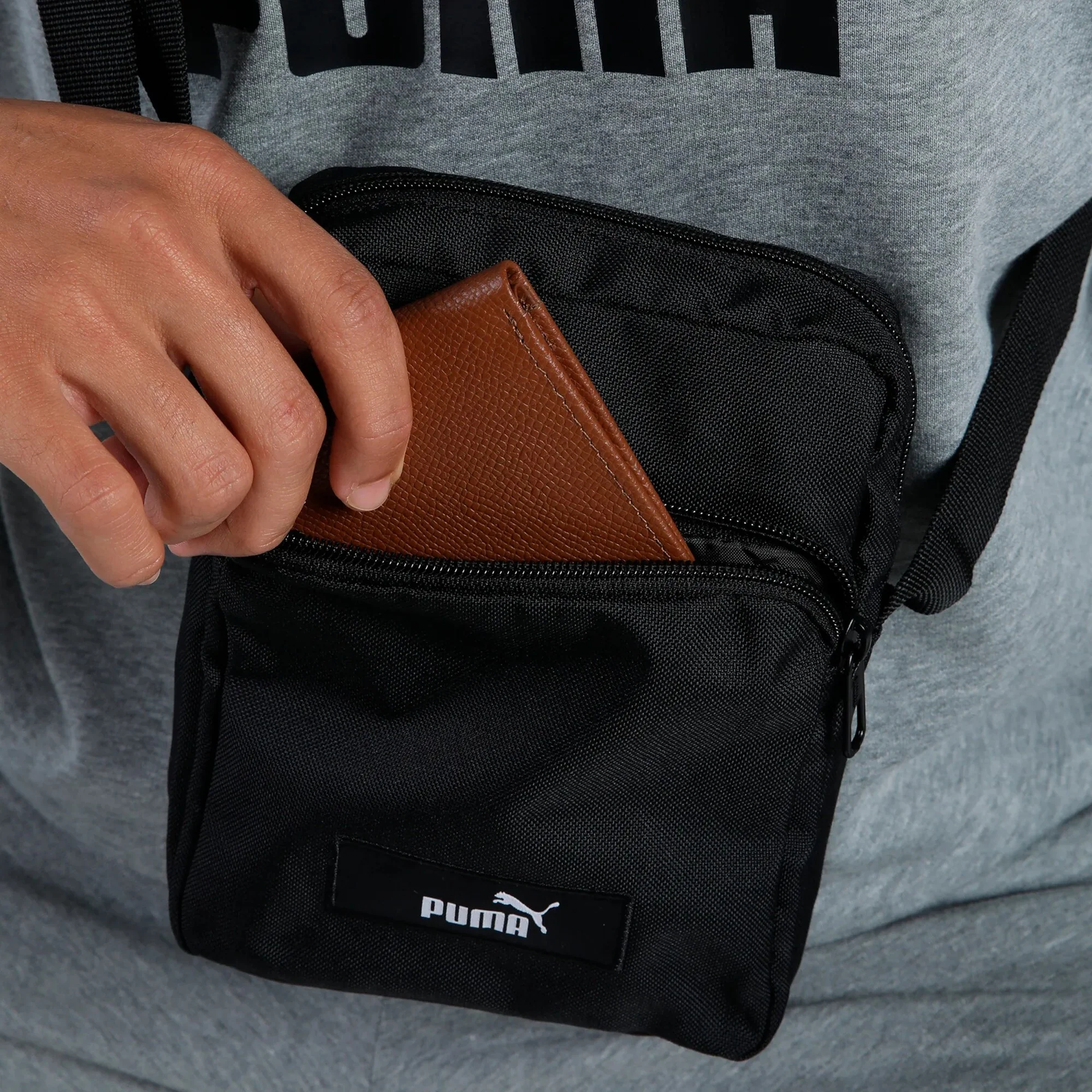 Puma Academy Portable - Umhängetasche 17.5 cm (black) - Image 3