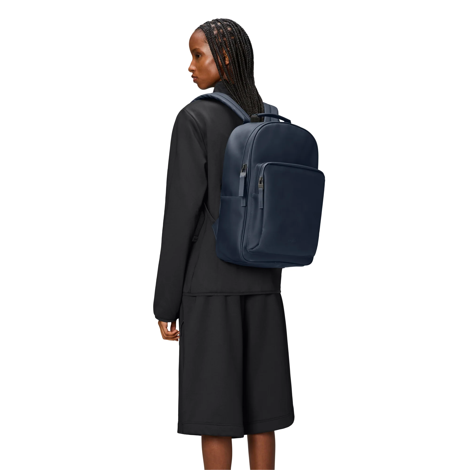 Rains Book Daypack - Rucksack L 16" 40 cm (navy) - Image 5