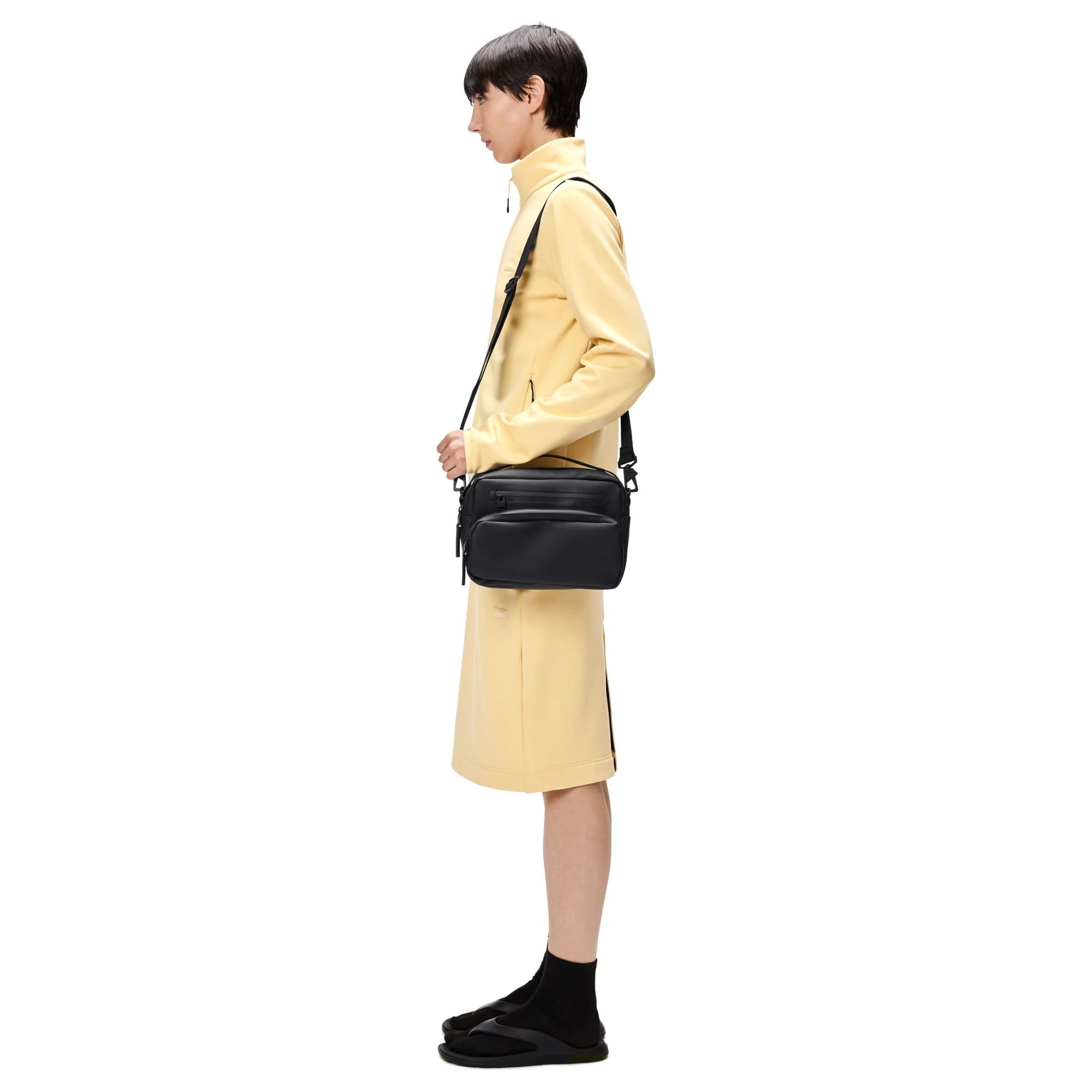 Rains Cargo Box Bag - Umhängetasche 25 cm RFID (black) - Image 4