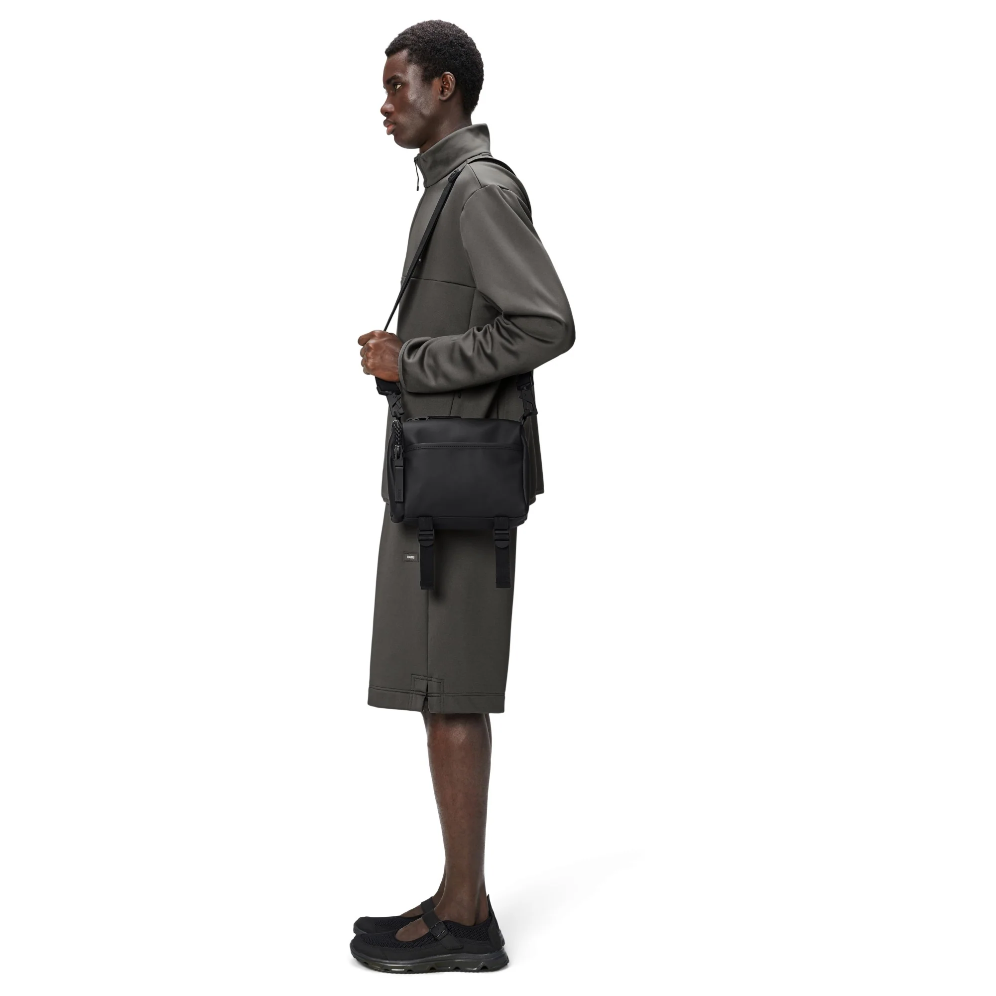 Rains Texel Crossbody - Umhängetasche 24 cm (black) - Image 4