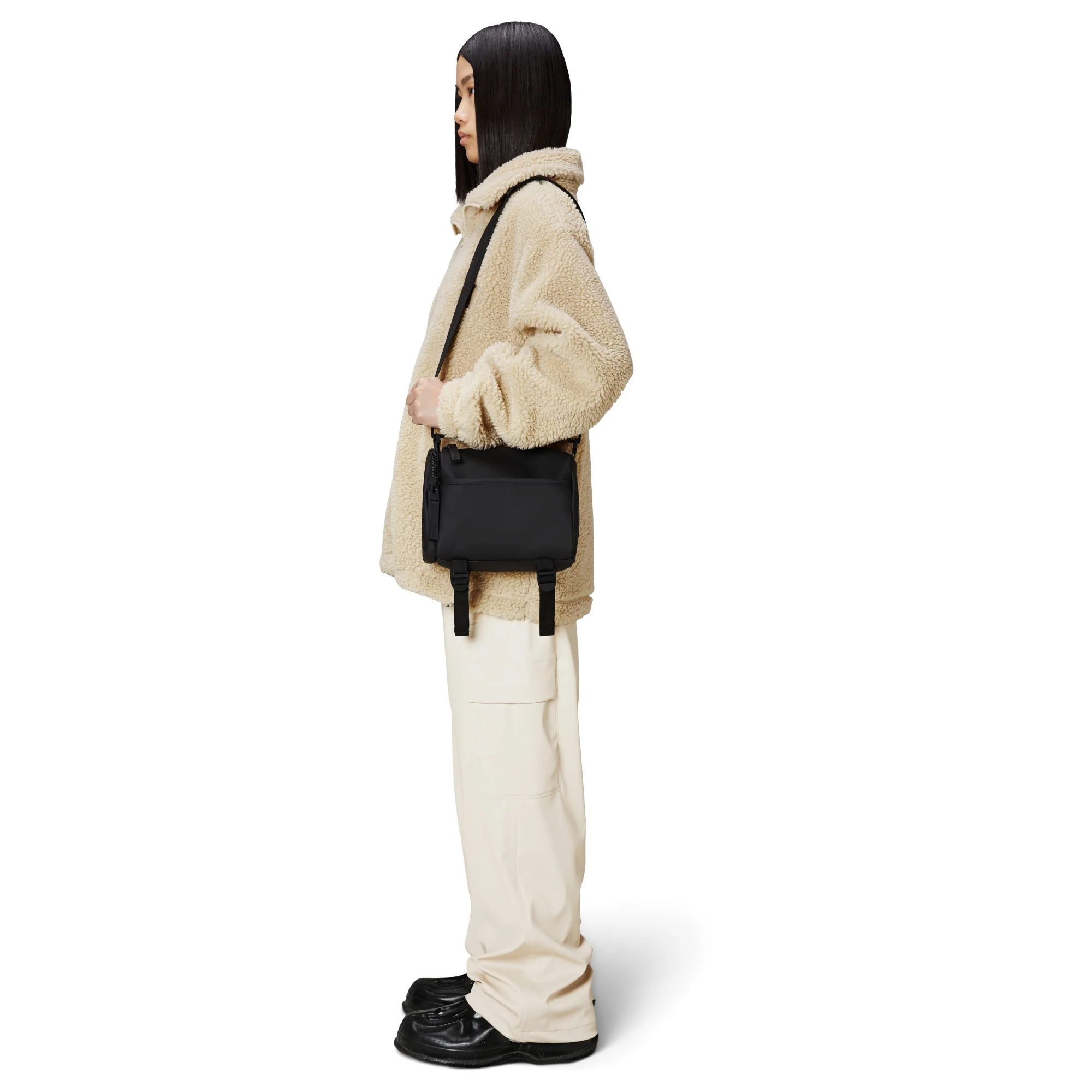 Rains Texel Crossbody - Umhängetasche 24 cm (black) - Image 7
