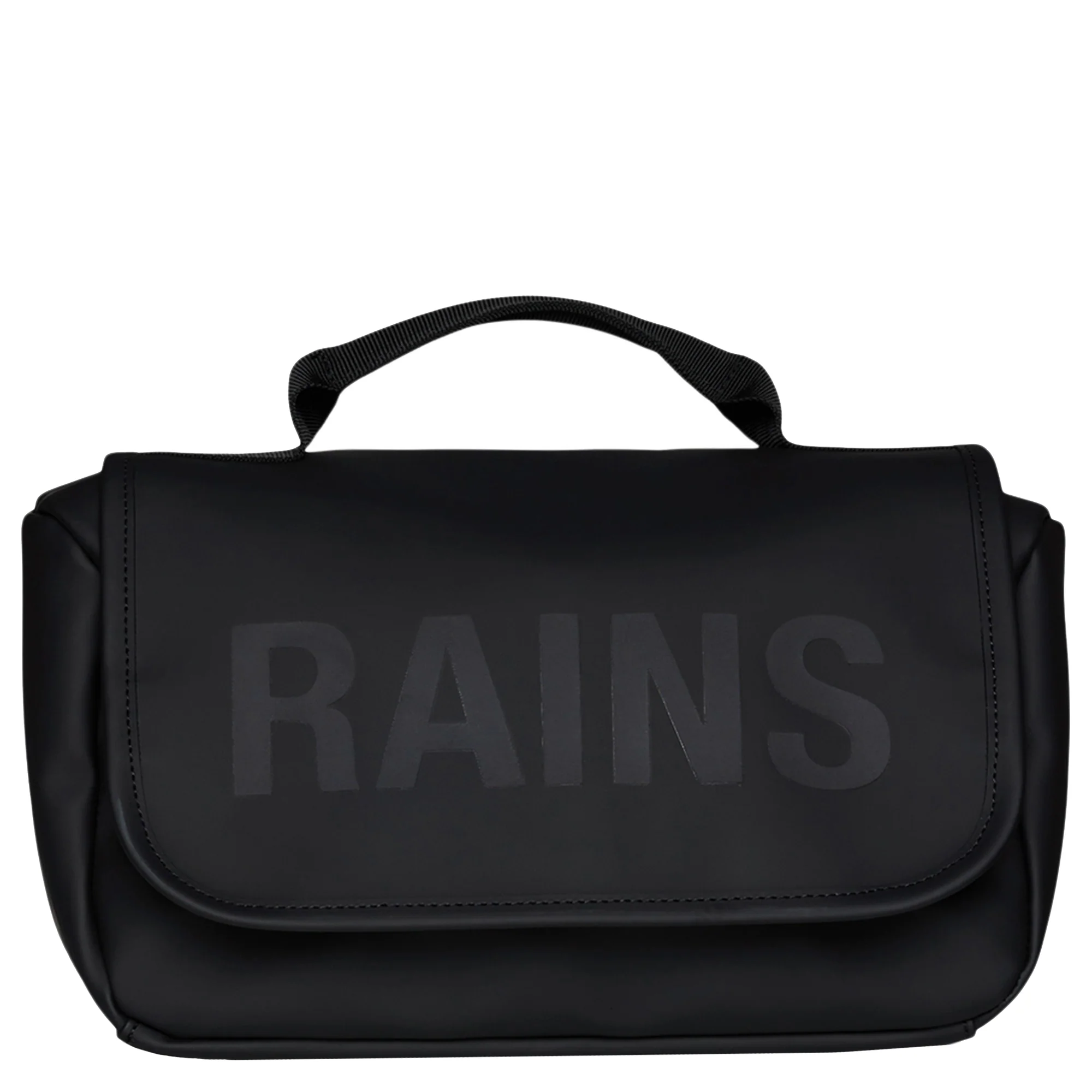 Rains Texel - Kulturbeutel zum Aufhängen 27 cm (black)