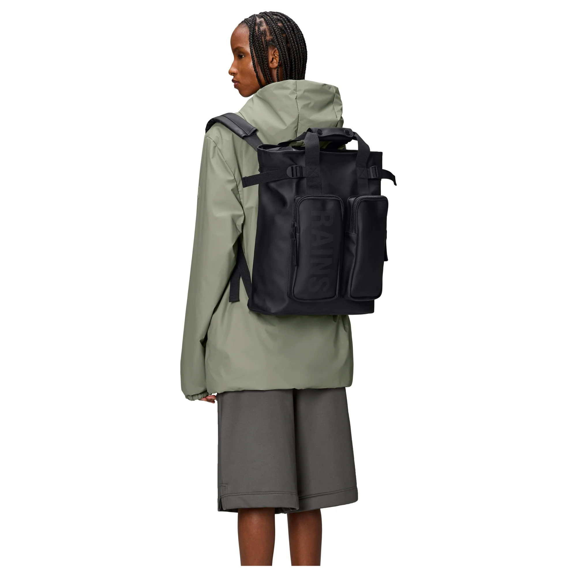 Rains Texel Tote - Rucksack 15" 43 cm (schwarz) - Image 9